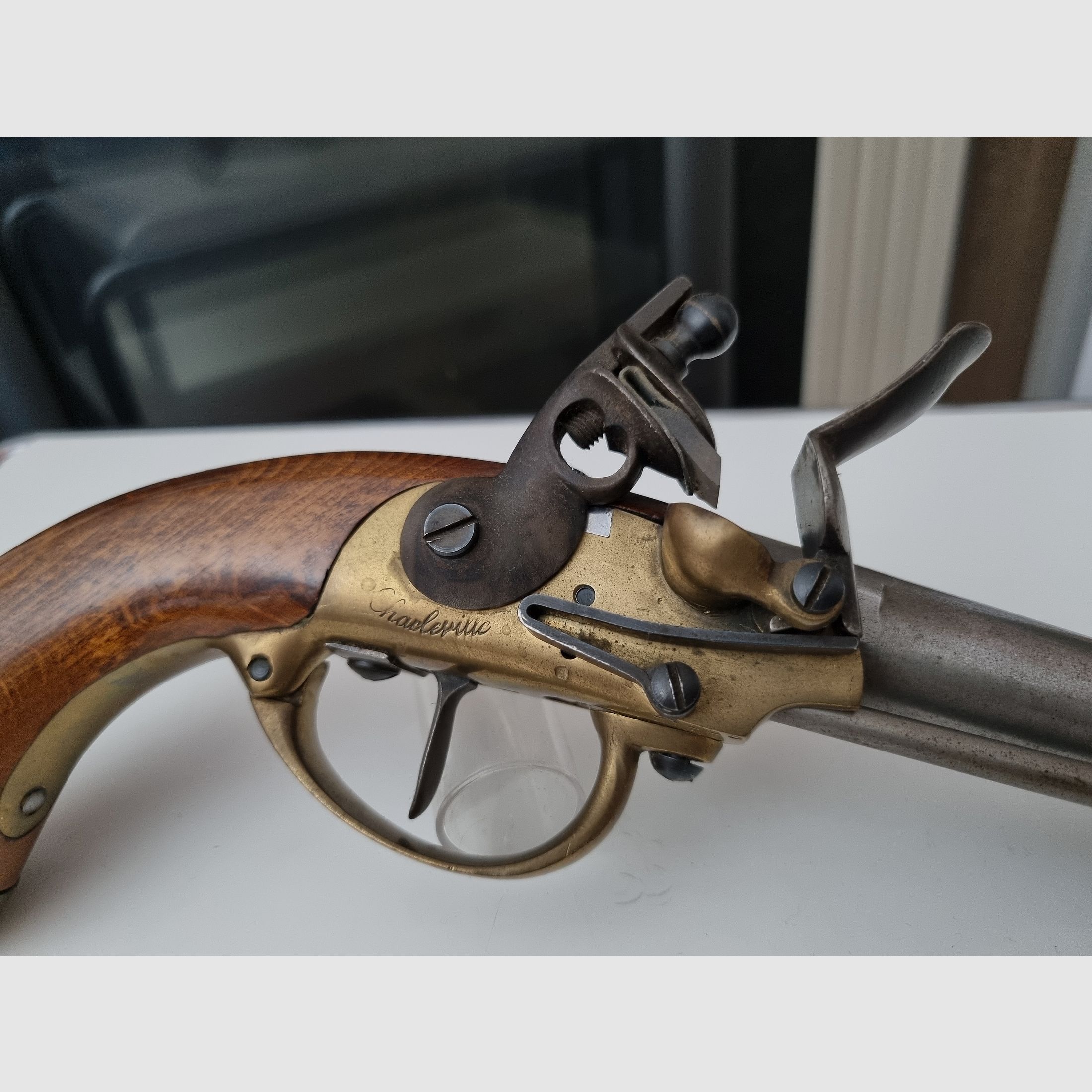 Armi San Marco Charleville 1777 Steinschlosspistole im Kaliber .69