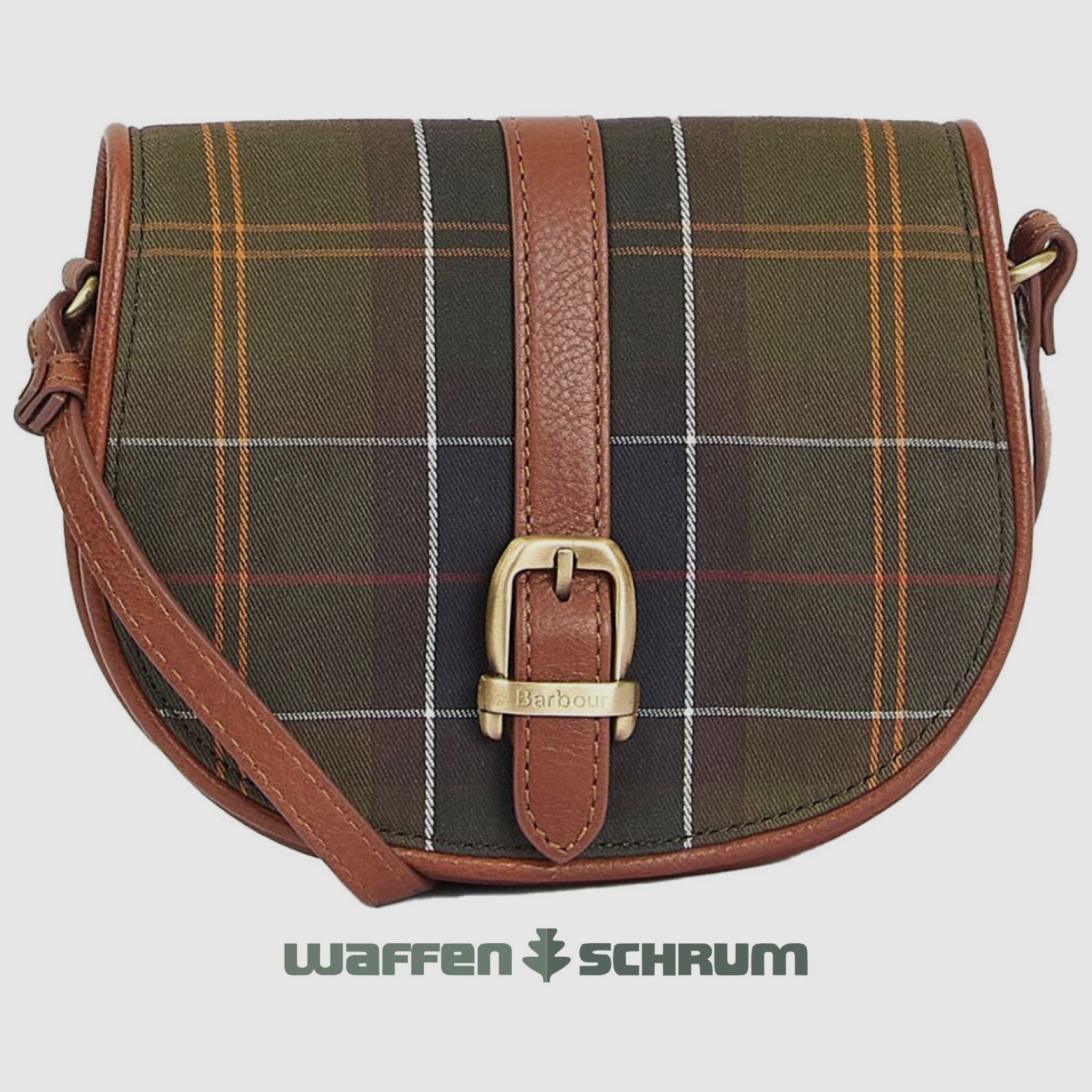 Barbour leren tas Katrine