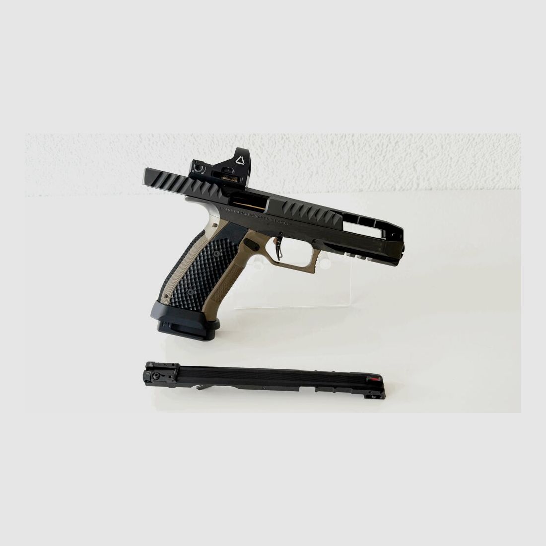 LAUGO ARMS Alien 9x19 Zestaw Full Kit z gwintowaną lufą Czarny / Zielony 9mmLuger
