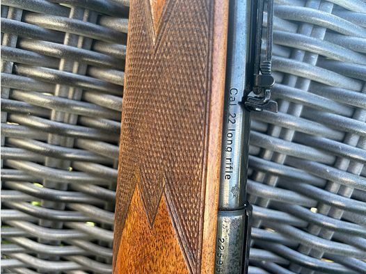 Verkaufe Einzellader Büchse 22lr. Anschütz 