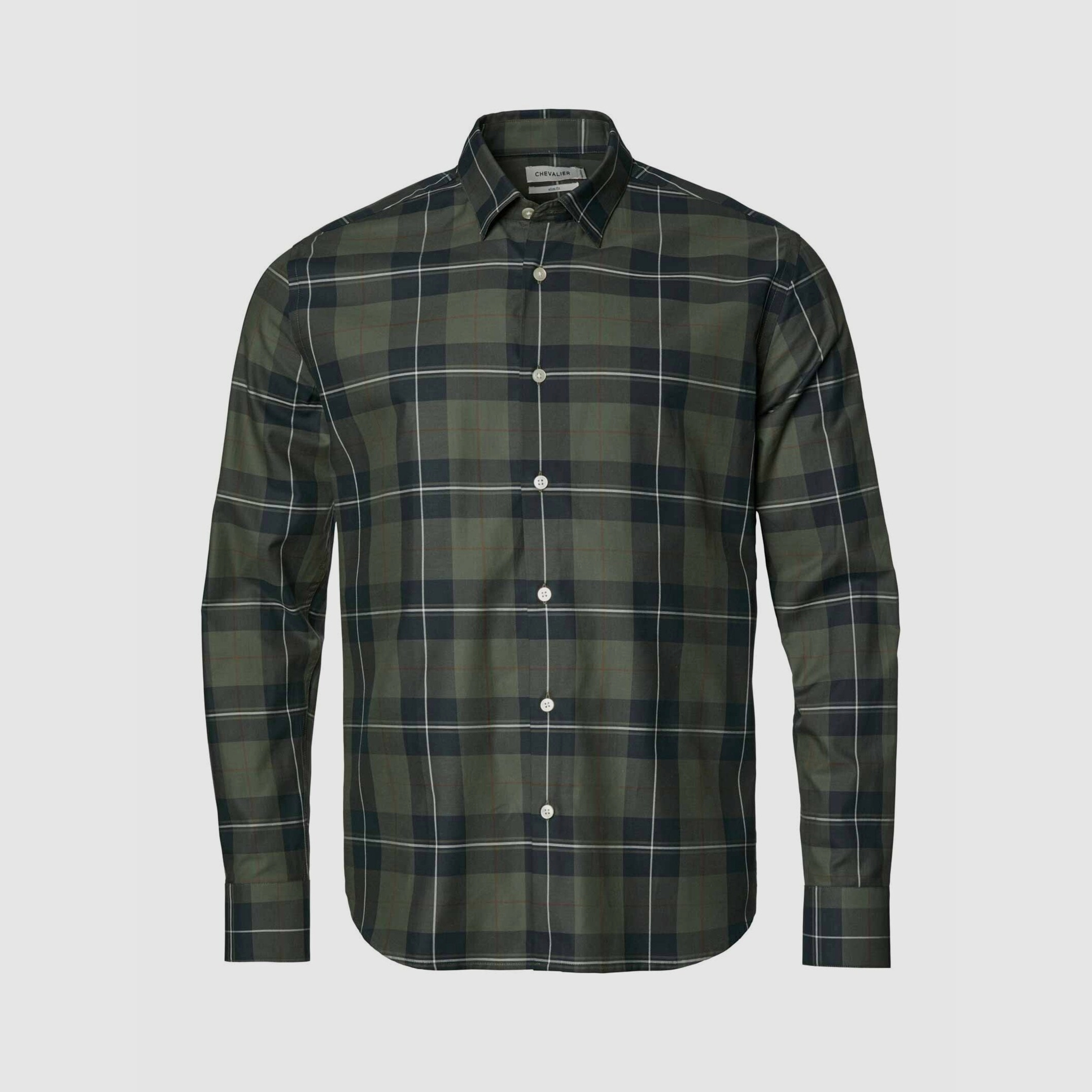 Chevalier Carlton Contemporary Fit Shirt Men Chevalier Check Dark XL
