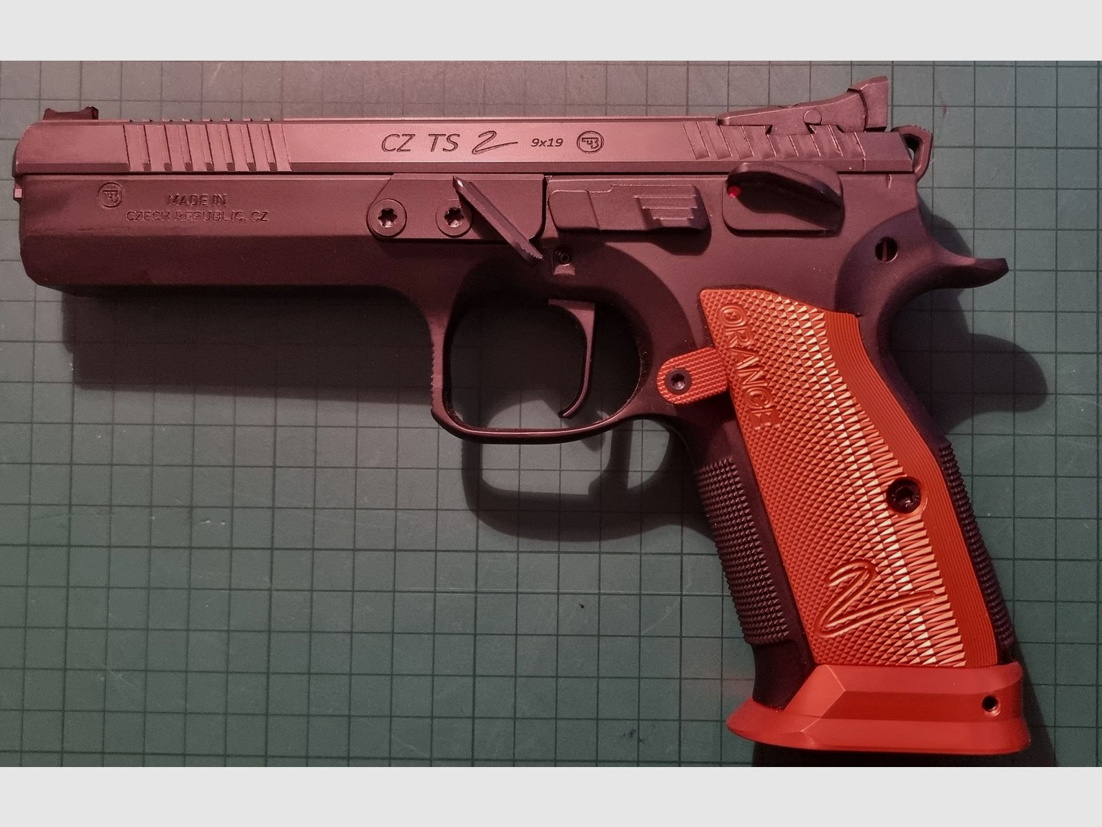 CZ TS2 Orange 9 vmm Luger