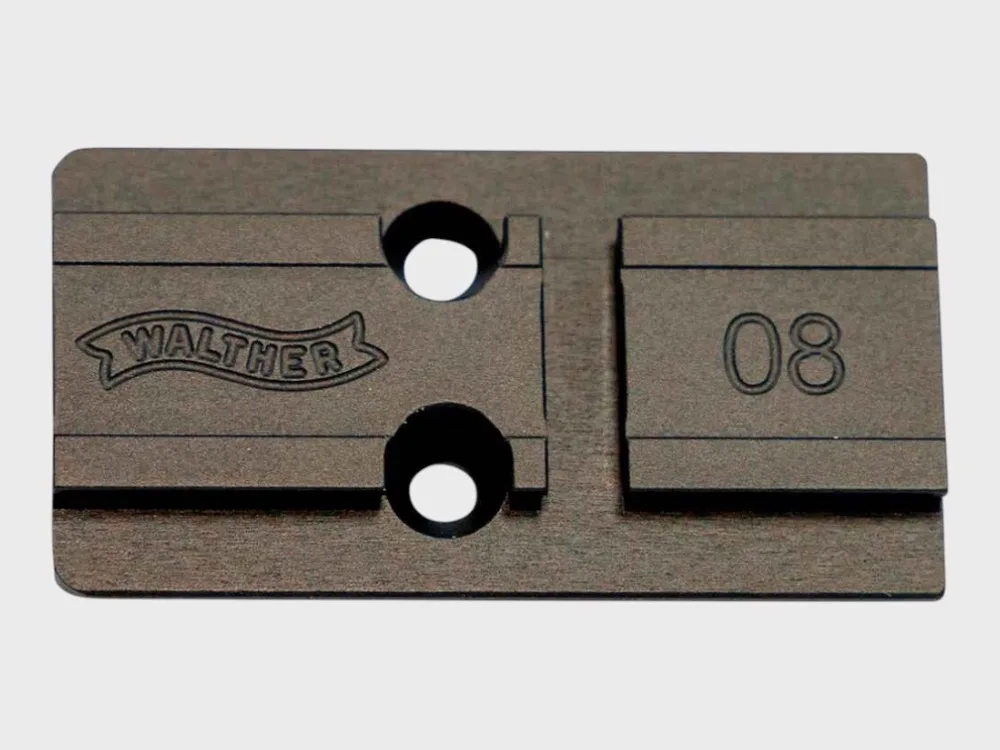 Plaque d'adaptateur Walther PDP Type 8 / Version 2 / Aimpoint Acro