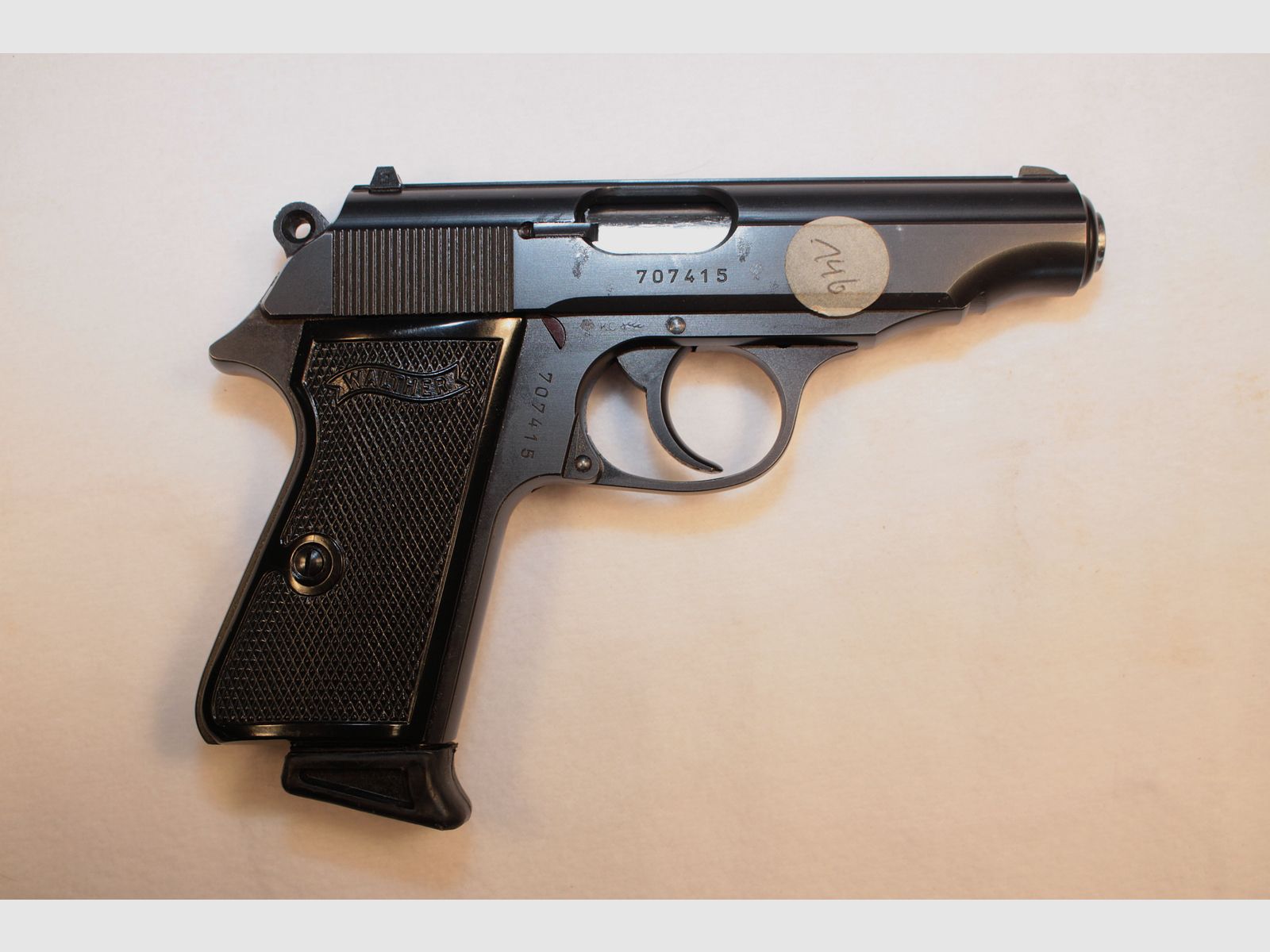 Walther Model PP en calibre 7,65 Browning.