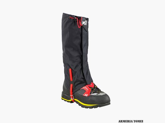 GHETTE – MILLET – ALPINE GÄNGE DRY EDGE 2924 Schwarz/Rot