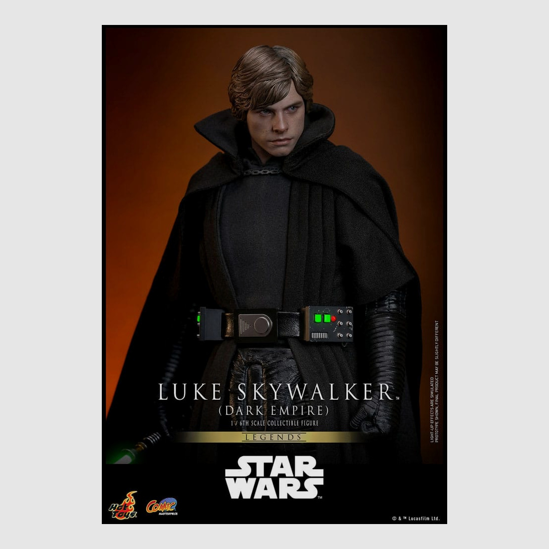 Star Wars: Dark Empire Comic Masterpiece Actionfigur Luke Skywalker 30 cm | 43235