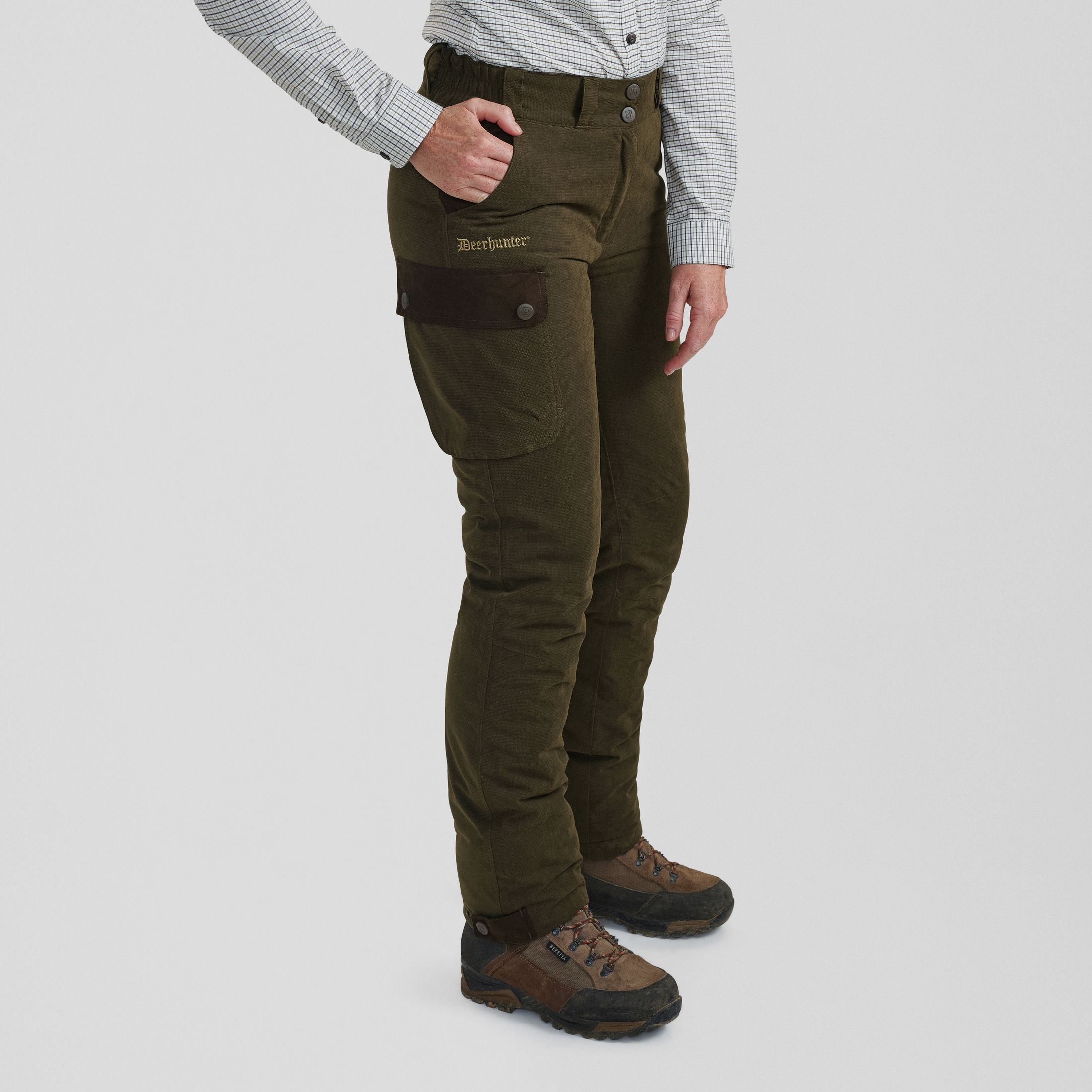 Pantalones de invierno Lady Eagle - Tarmac Green - Talla mujer: 36