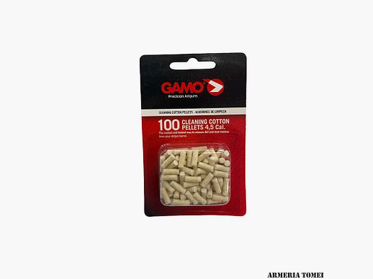 GAMO – FELTRINI IN COTONE CAL. 4,5 CONF. 100 PZ.