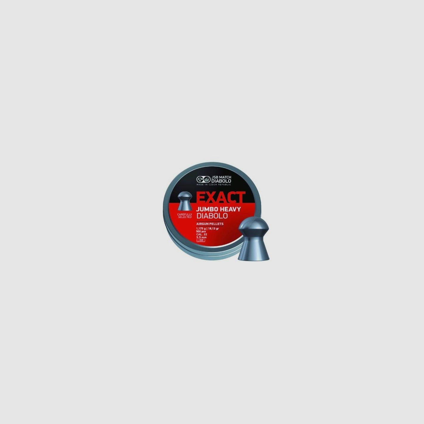 JSB EXACT JUMBO DIABOLO HEAVY Kal. 5,52 500Stk 1,175 g.