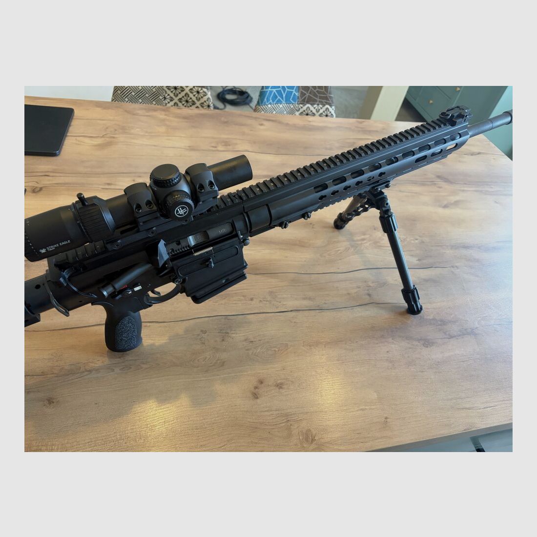 Heckler & Koch MR308 A3 Slim Line incl. Vortex Strike Eagle 1-8x24 .308Win 20" incl. richtkijker, carbon bipod en montage