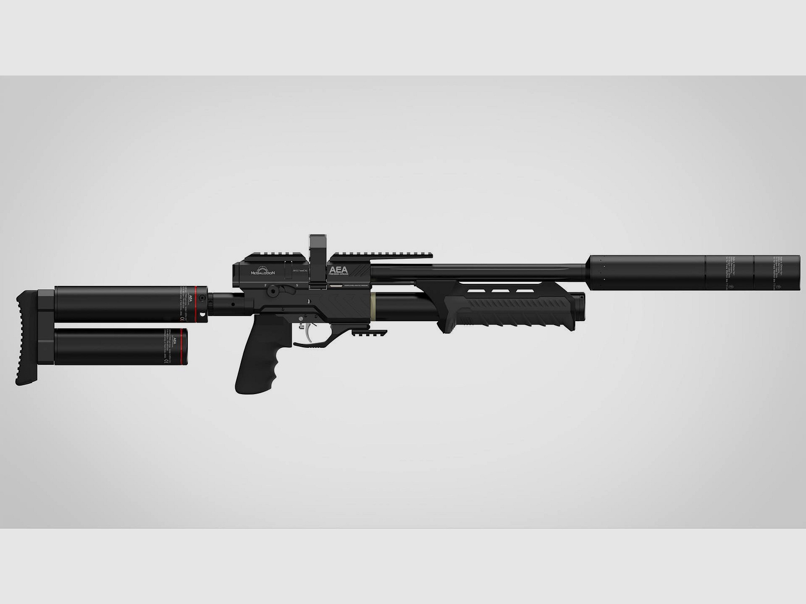 Nuevo AEA Megalodon MK2 con kit de exportación, disponible de inmediato