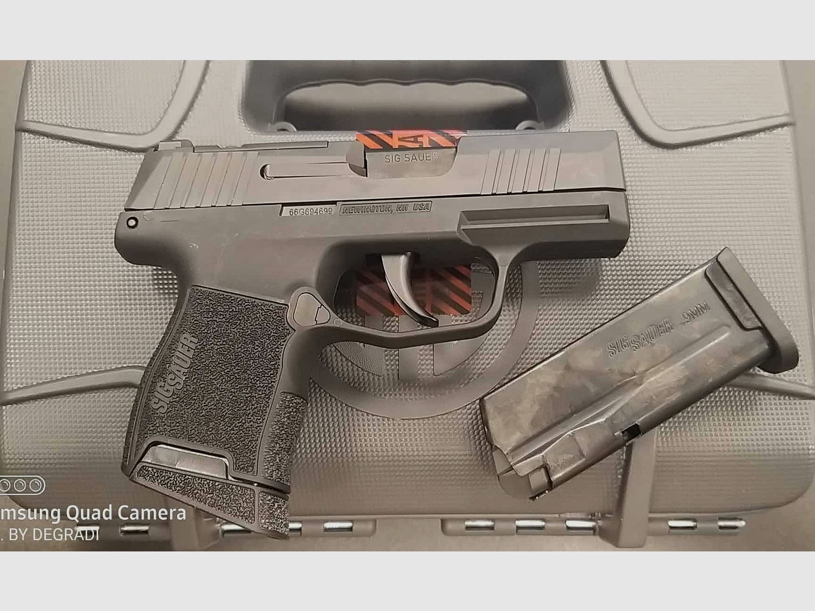 SIG SAUER P365 X-RAY Kaliber 9×19 SPECJALNE SIŁY PORZĄDKOWE, zdjęcie 3 z 4