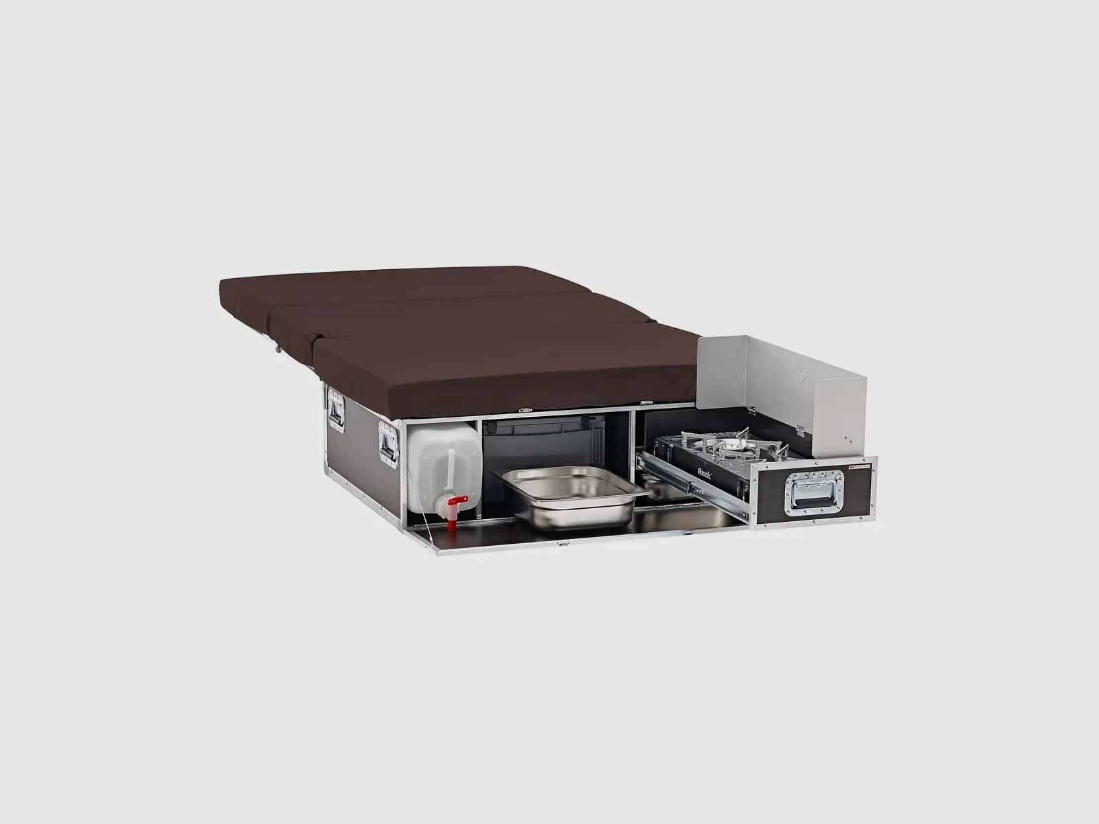 QUQUQ FlatBox Camping Box for Toyota Land Cruiser & Flat Cargo Areas, image 4 of 5