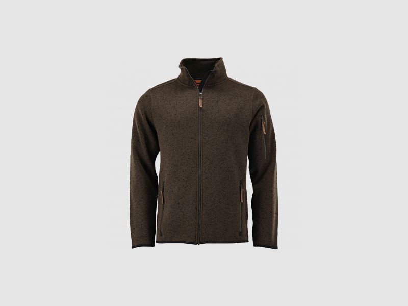 OS Trachten Heren Strickfleecejacke | M