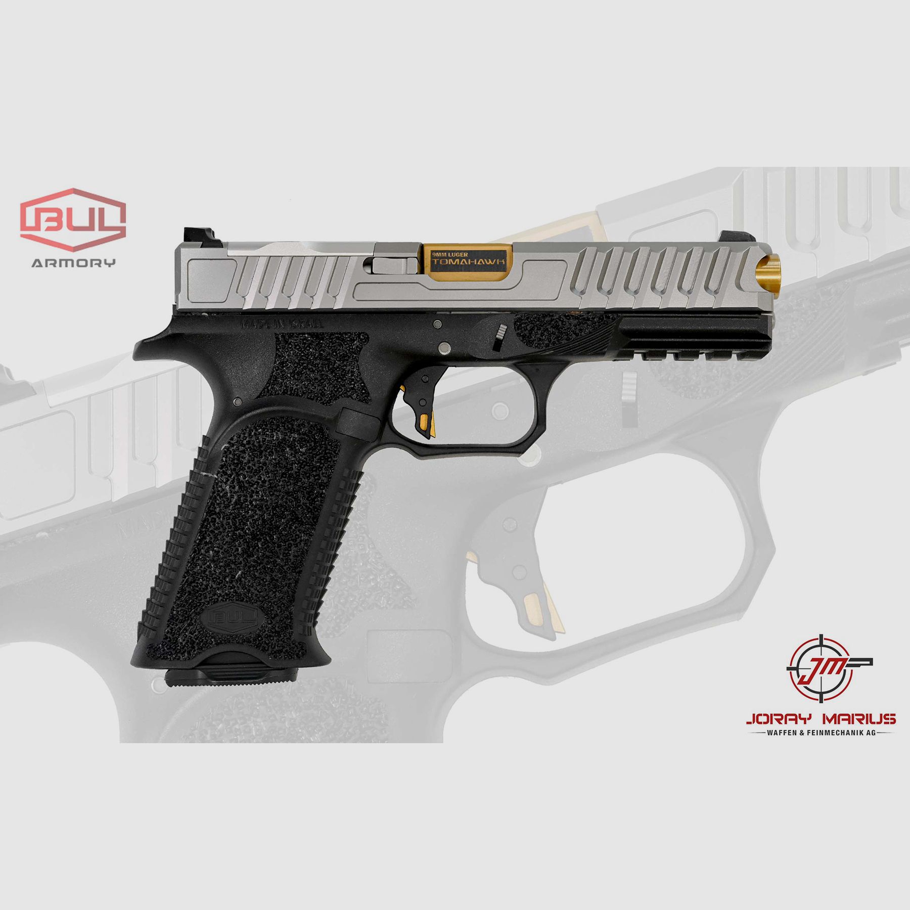 BUL AXE Tomahawk FS 9mm Para, Silver, Bild 1 von 3
