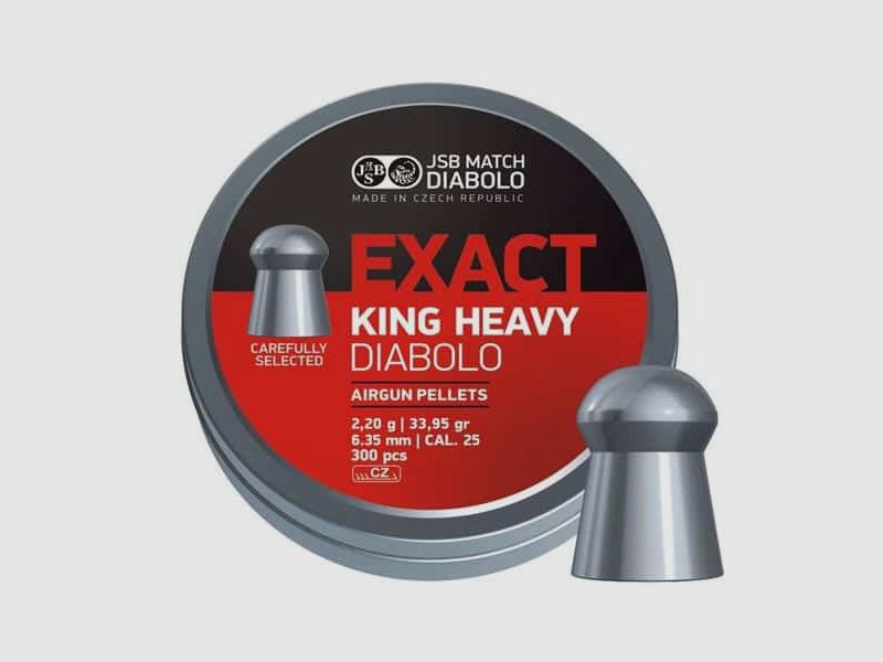 JSB Jumbo Exact King 6,35 mm Heavy