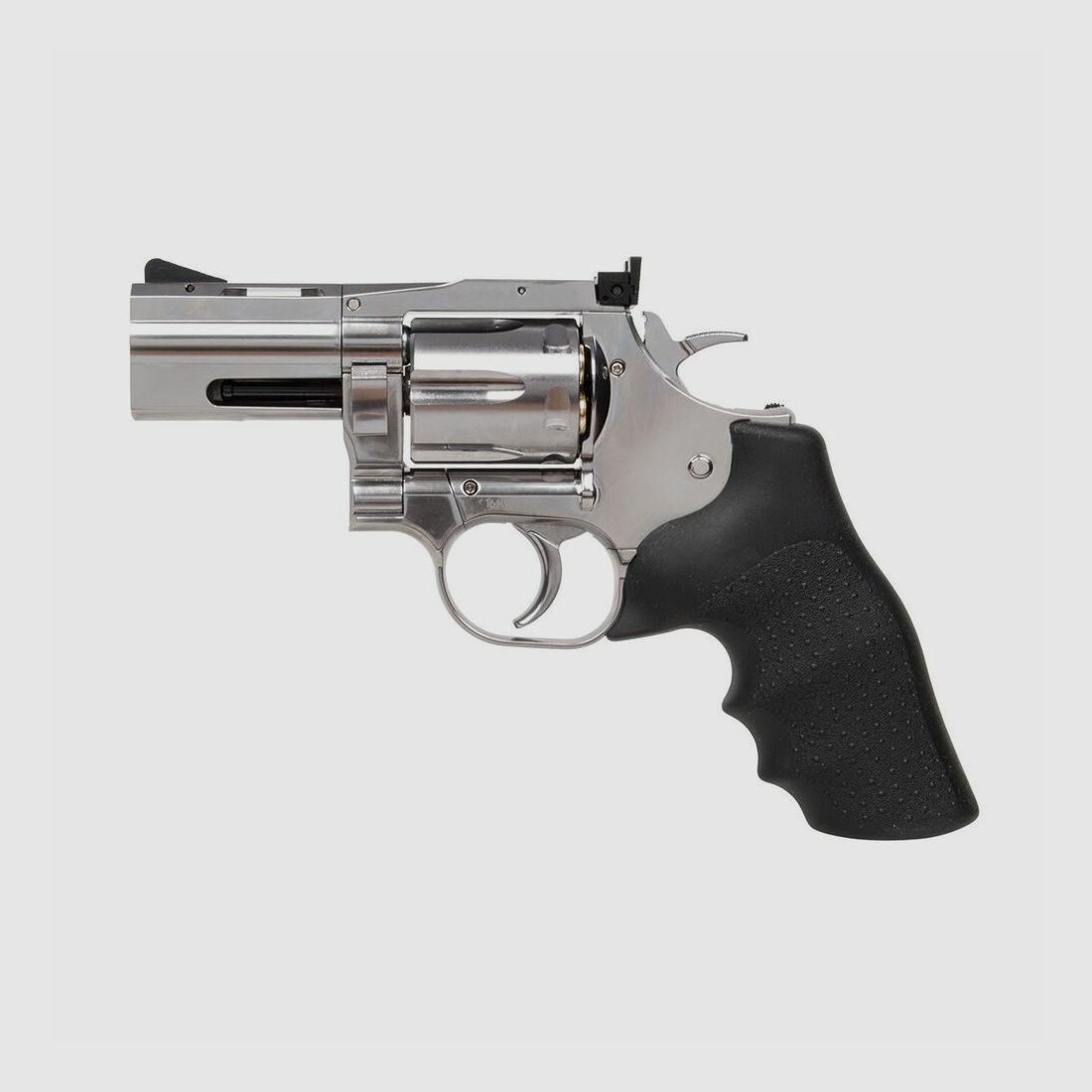 Dan Wesson 715 2,5" .177 Plata 4,5mm Presión de Aire Co2