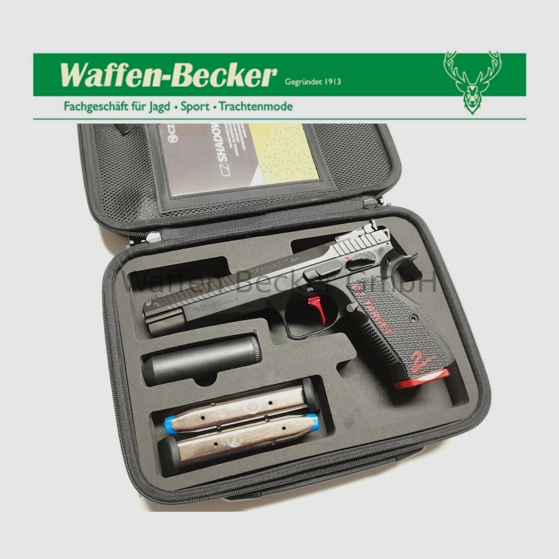 CZ CZ75 Shadow 2 Target 6" (Sportpistole) 9mm Luger