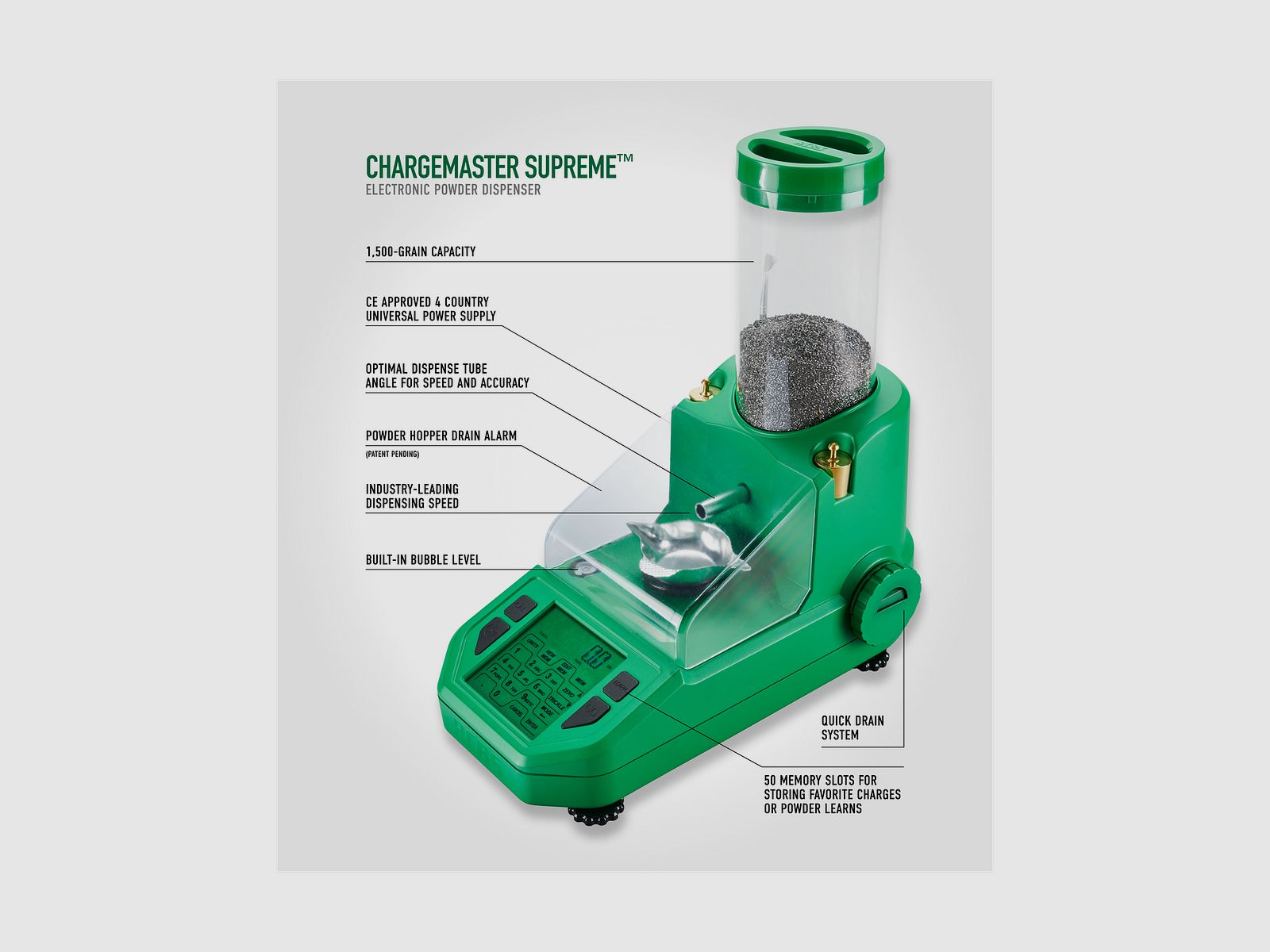 RCBS Pulverdosierer Chargemaster Supreme 240 Volt, Bild 3 von 16