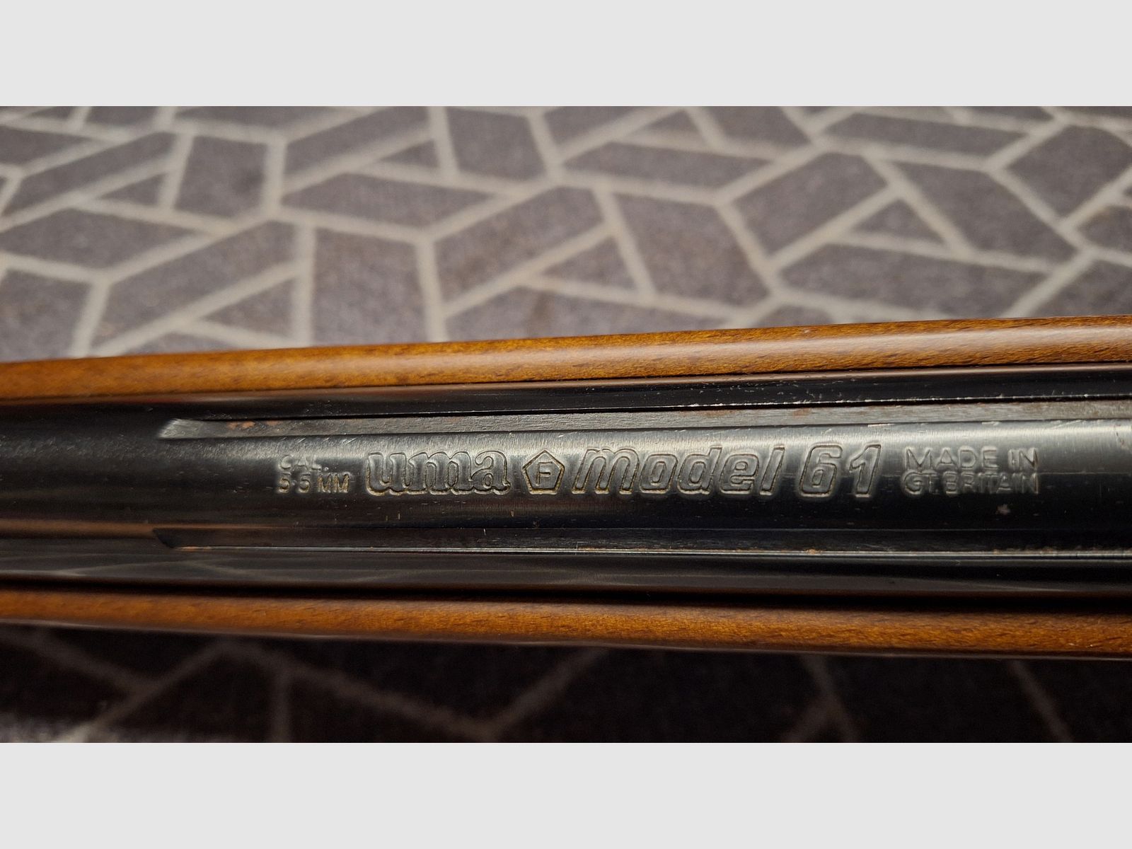 UMA Modell 61 in ca.5,5mm air rifle rarity! Top collector condition!