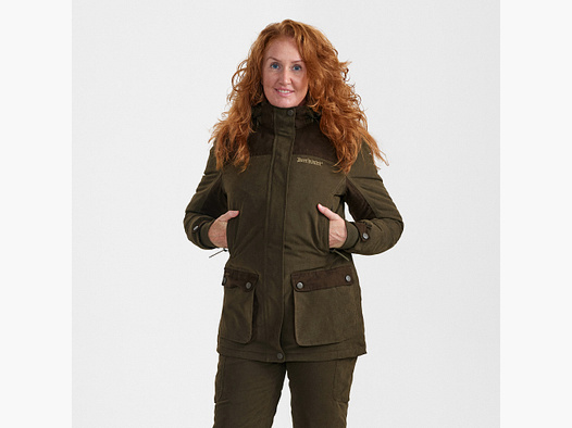 Deerhunter Lady Eagle Winter Jacket Women Tarmac Green 48