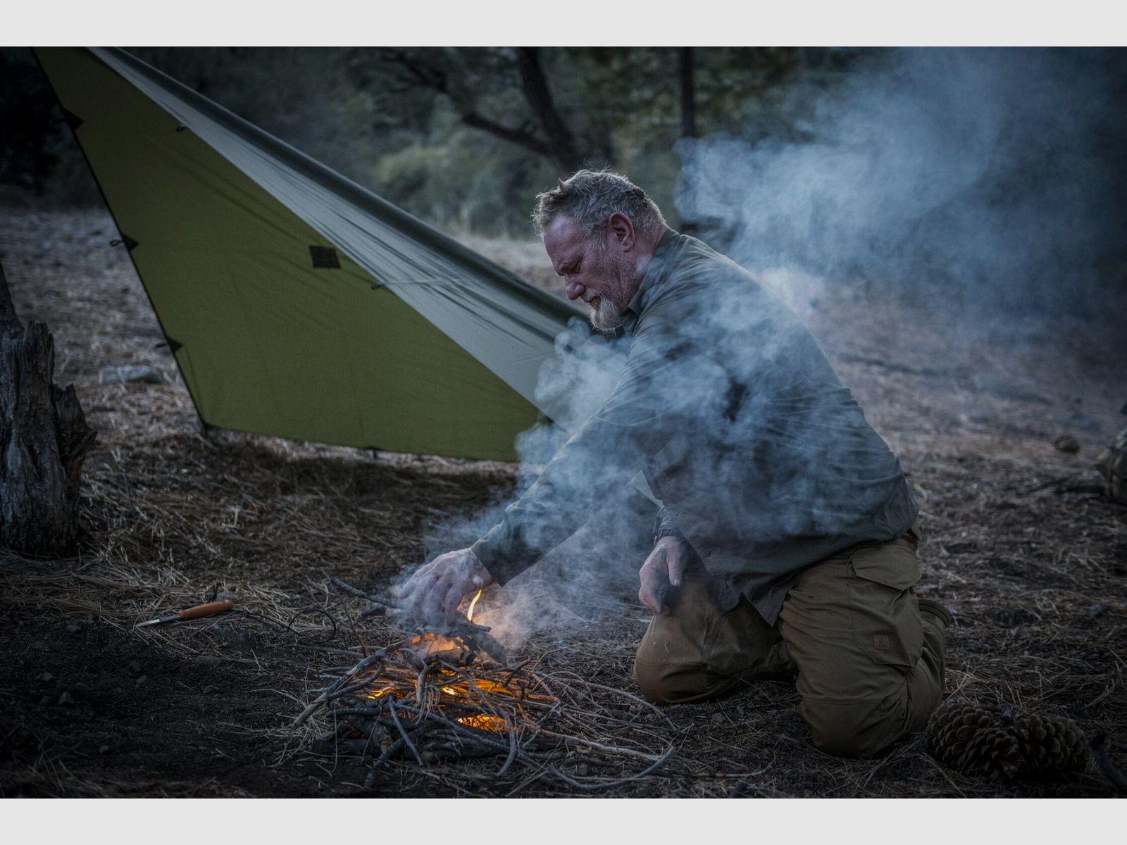 Pantalones Helikon Pilgrim Coyote M/Long, imagen 12 de 14
