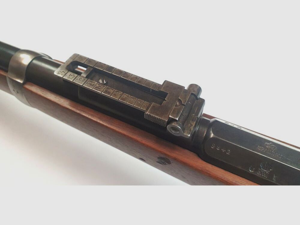 Mauser Werke Seltenheit, Repetierbüchse Infanteriegewehr Spandau M71/84 - 11,15x60R