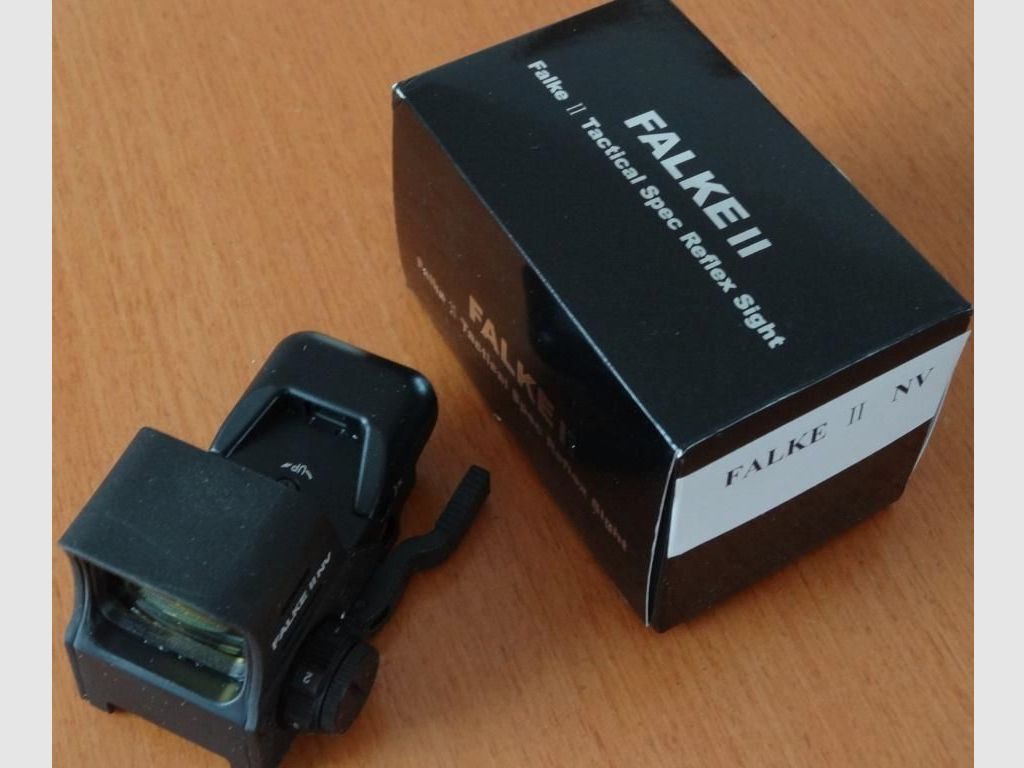 Falke Falke2-Shotproof Red Dot Sight (Night Vision Compatible)