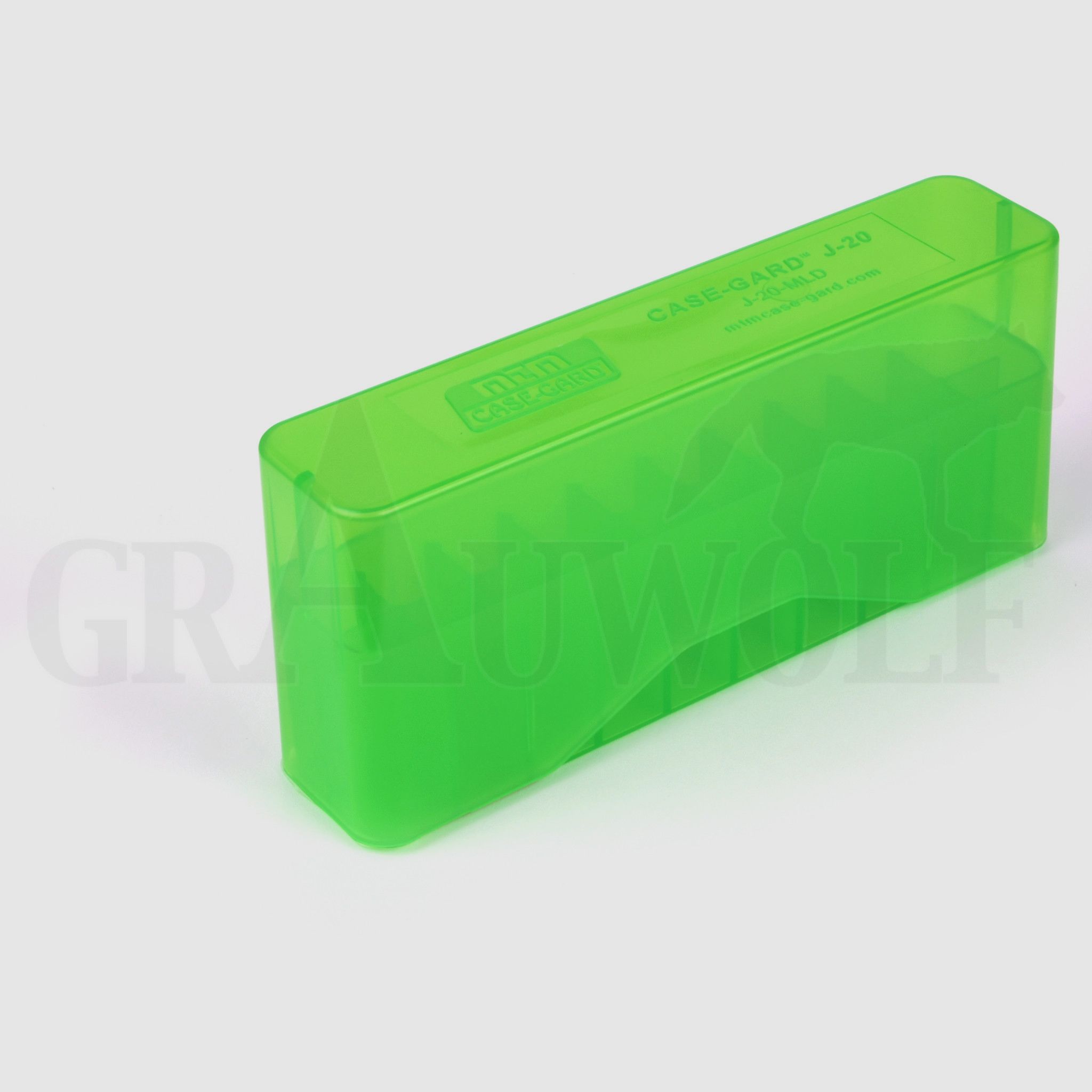 MTM Scatola per Cartucce J-20-MLD .300 WSM Verde per 20 Cartucce