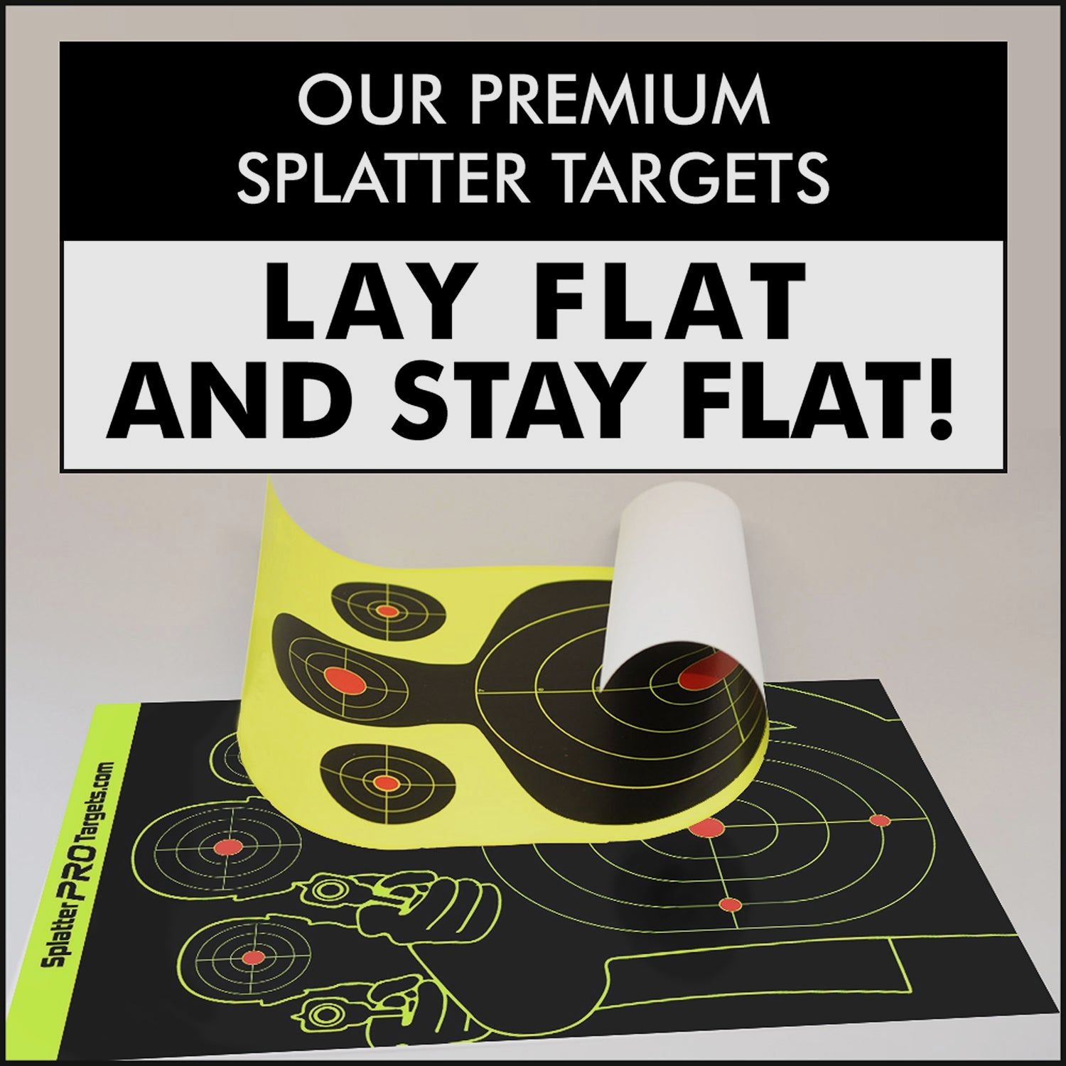 Splatter Pro Targets target boards UB 03 18, 45x30cm, pack of 10, image 4 of 4