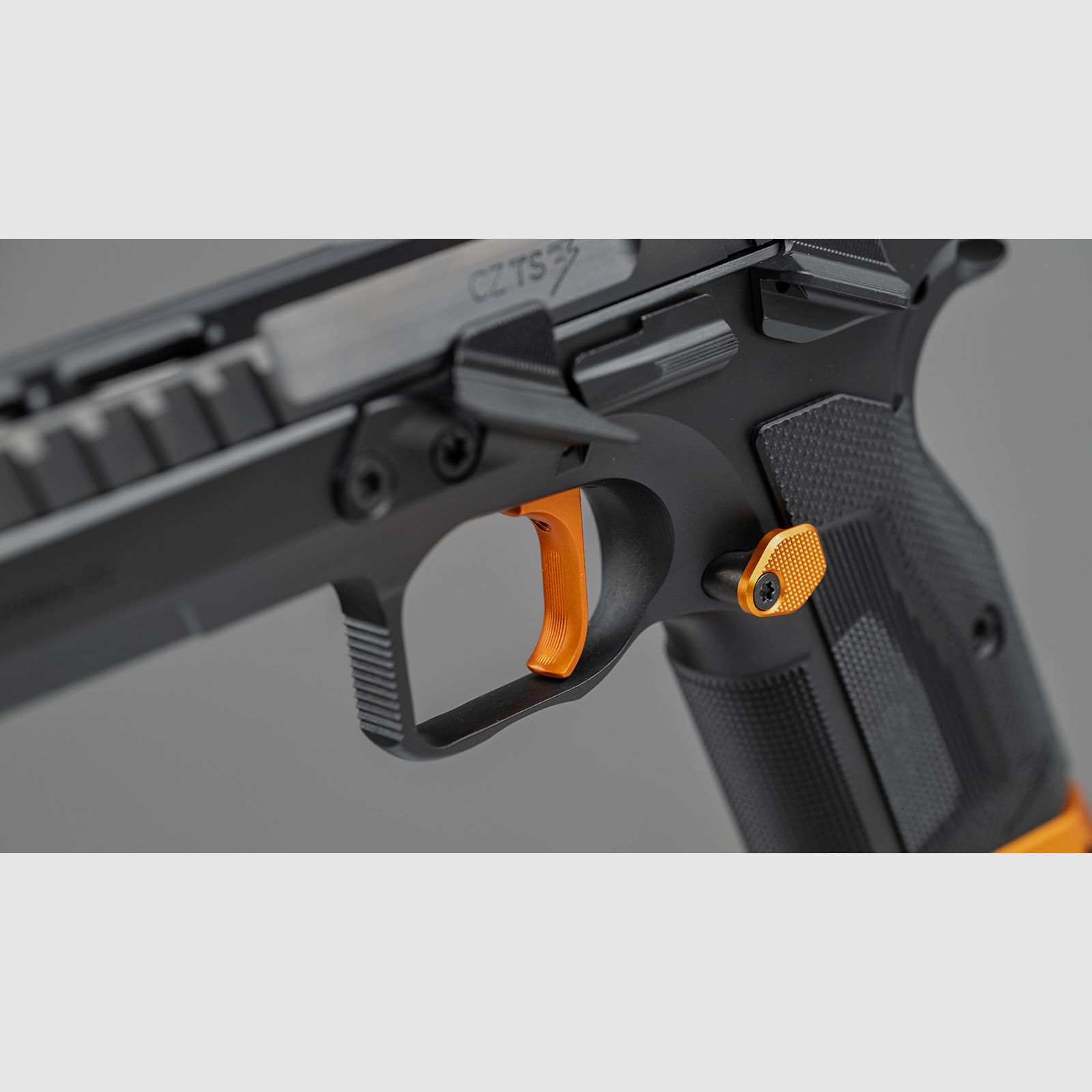 CZ TS 3 Orange OR (Optical Ready) Pistol 9mm Luger, image 5 of 12