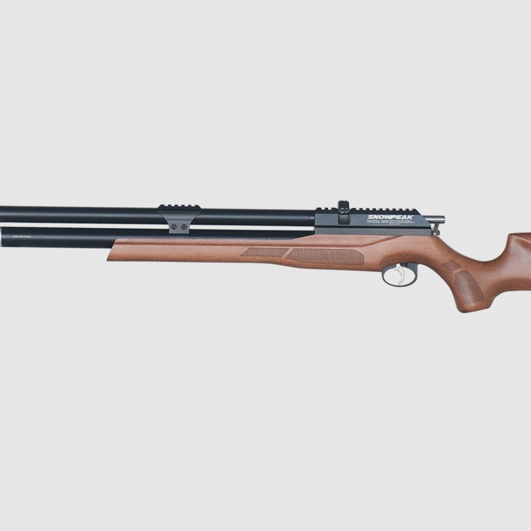 Snowpeak M25 Gen.2 - Grosskaliber PCP .35 / 9,00mm Holzschaft