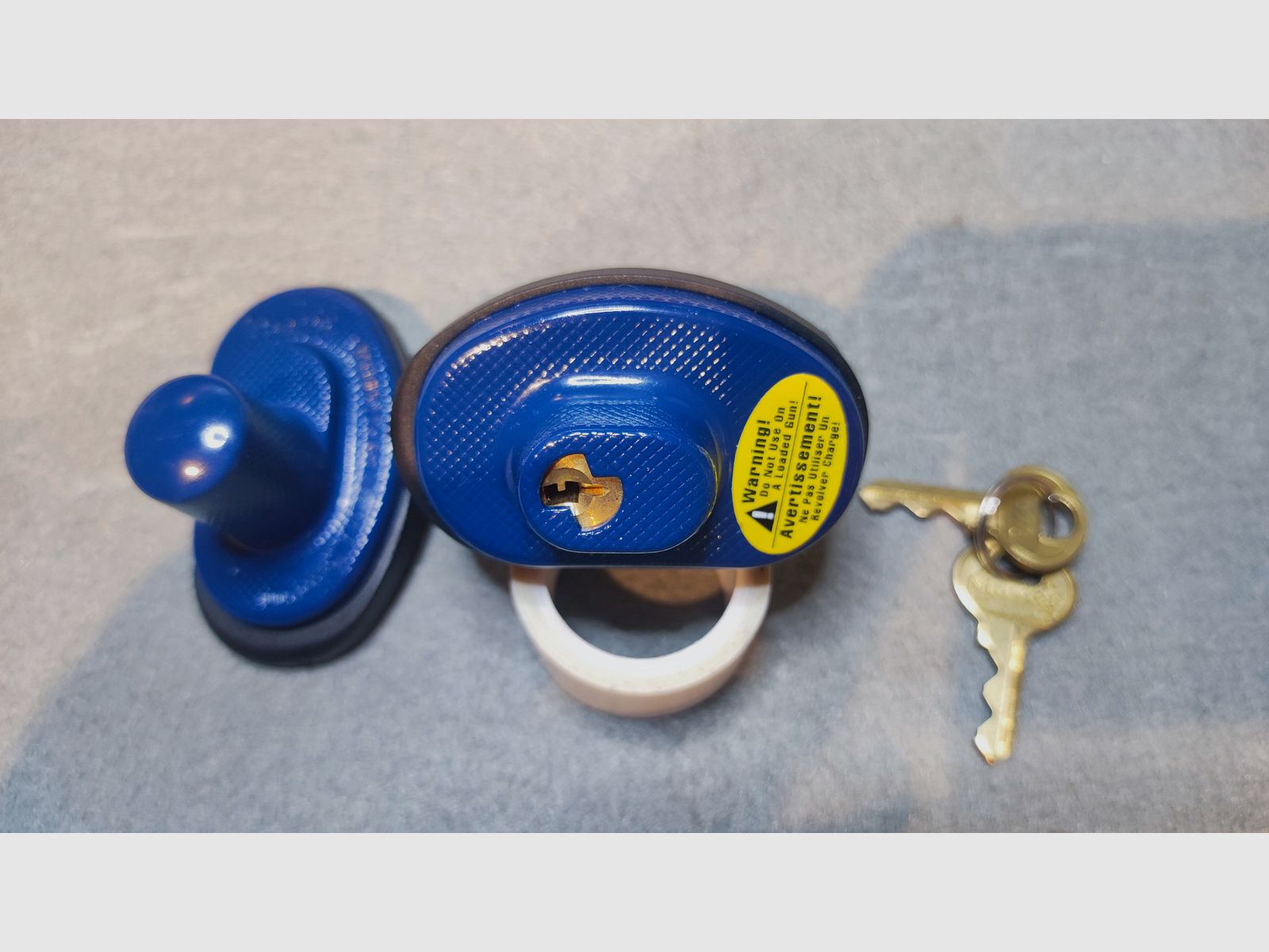 Master Lock Abzugsschloss 90DSPT Dunkelblau – unbenutzt