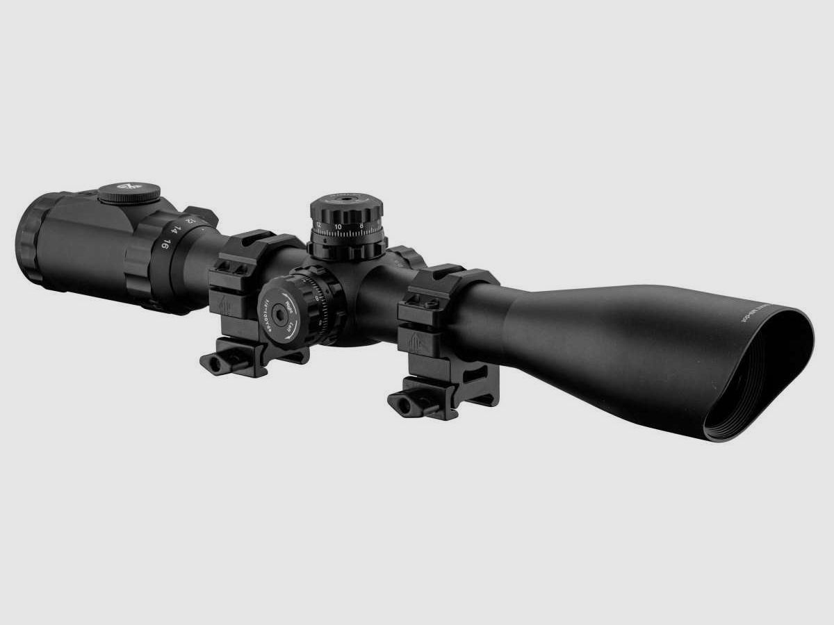 Lunette de tir UTG Mildot illuminée 4-16 x 44 mm, image 8 sur 10
