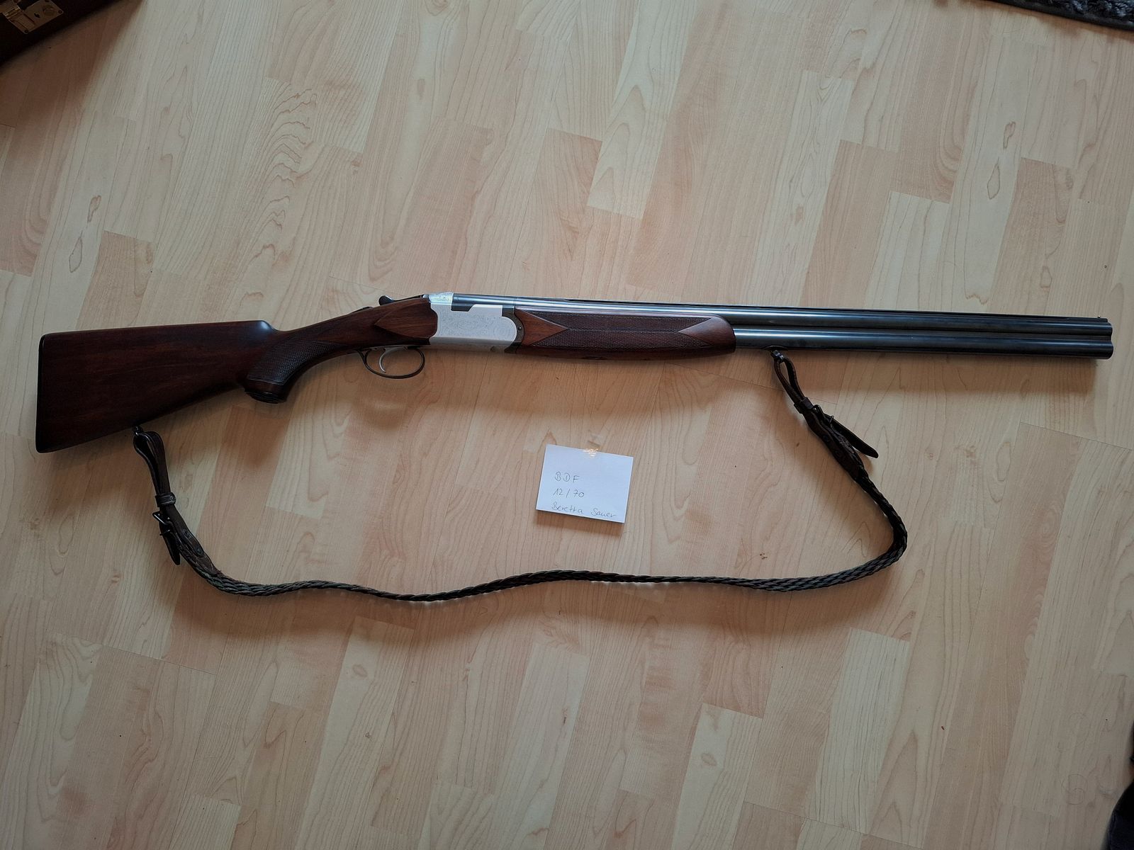 Bockdoppelflinte Beretta Sauer 12/70