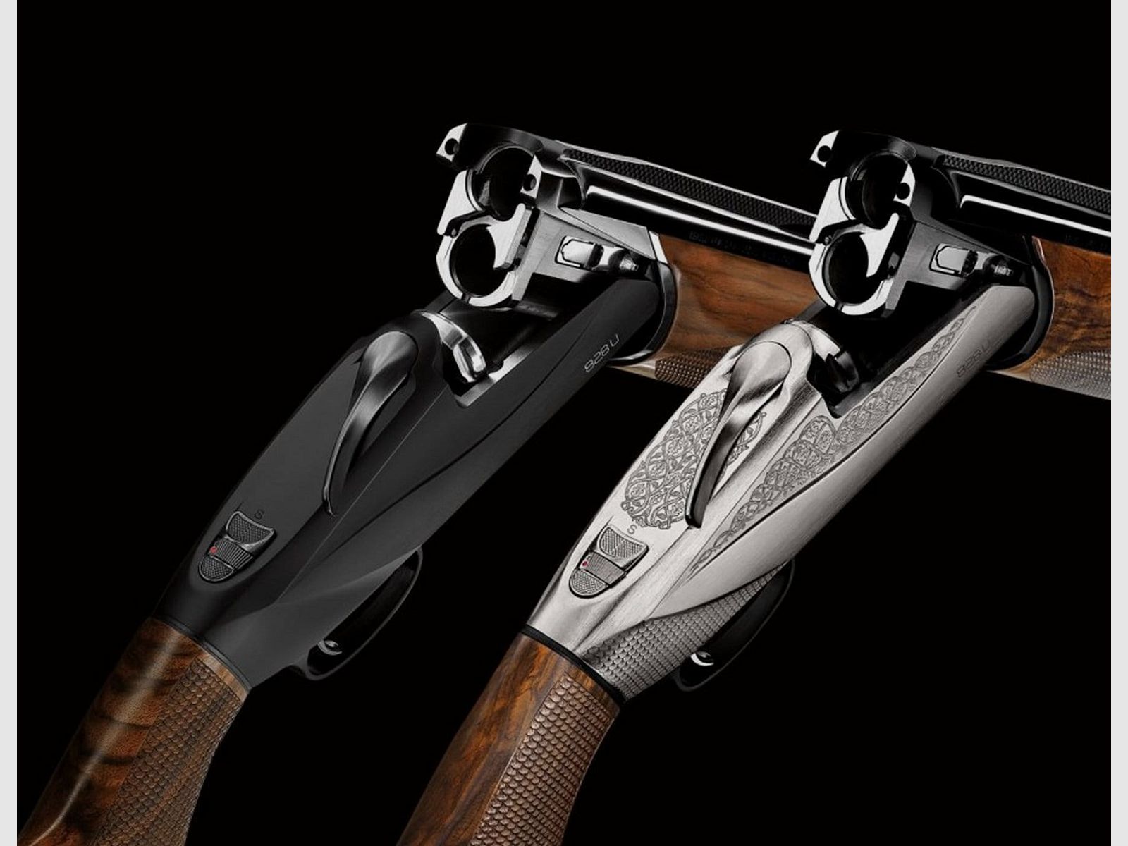 BENELLI fucile over-and-under da caccia Mod. 828U Black 12/76 LL 76cm, immagine 3 di 4