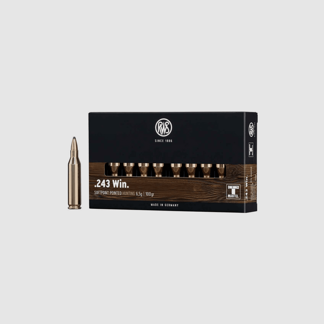 RWS .243 Win. TMS 100gr. - 20 pcs