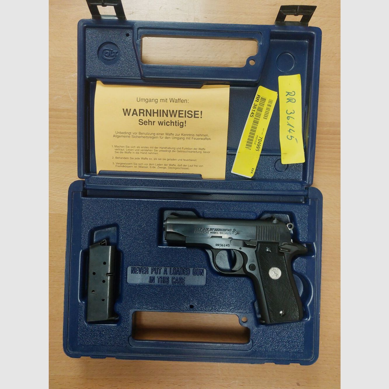 Colt, USA Government 380