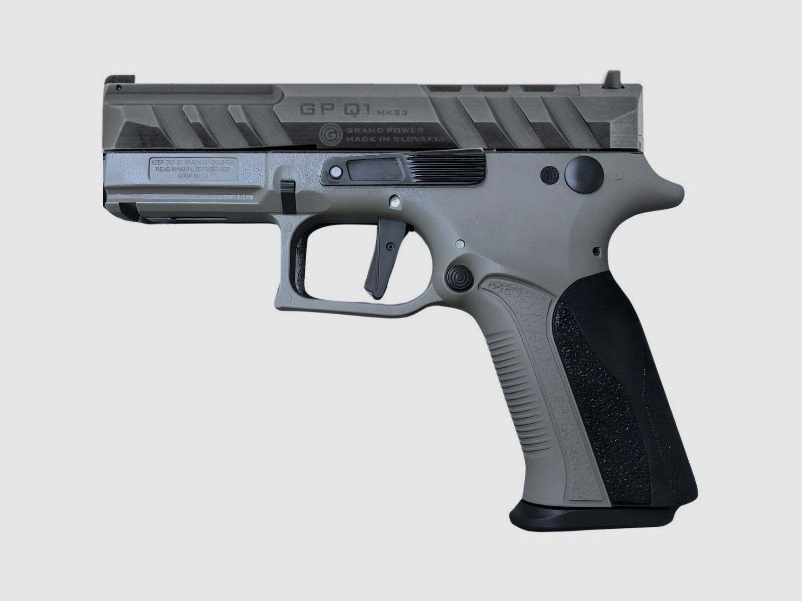 Grand Power Q1 MK23 – Wolf Grey, imagen 1 de 7