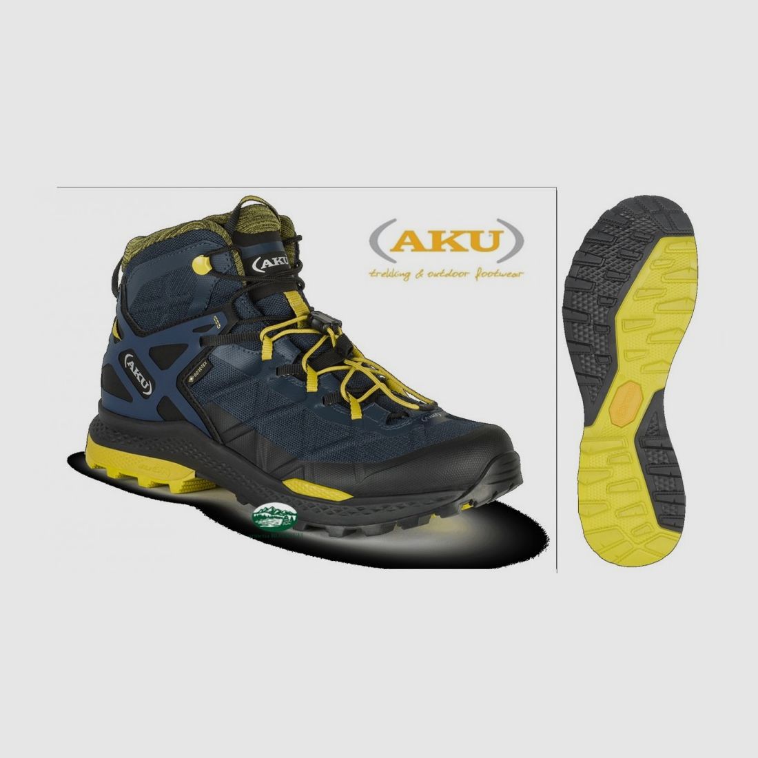 AKU Scarpa Rocket Mid GTX blau