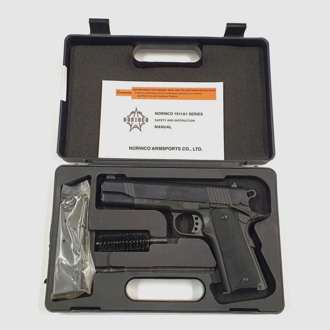 Norinco 1911A1 Standard incl. accessories, similar to Colt 1911 A1