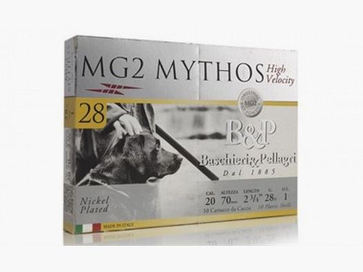 BASCHIERI & P. MG2 MYTHOS 28 Kal. 20 gr. 28 St. 5 spezielle Taube