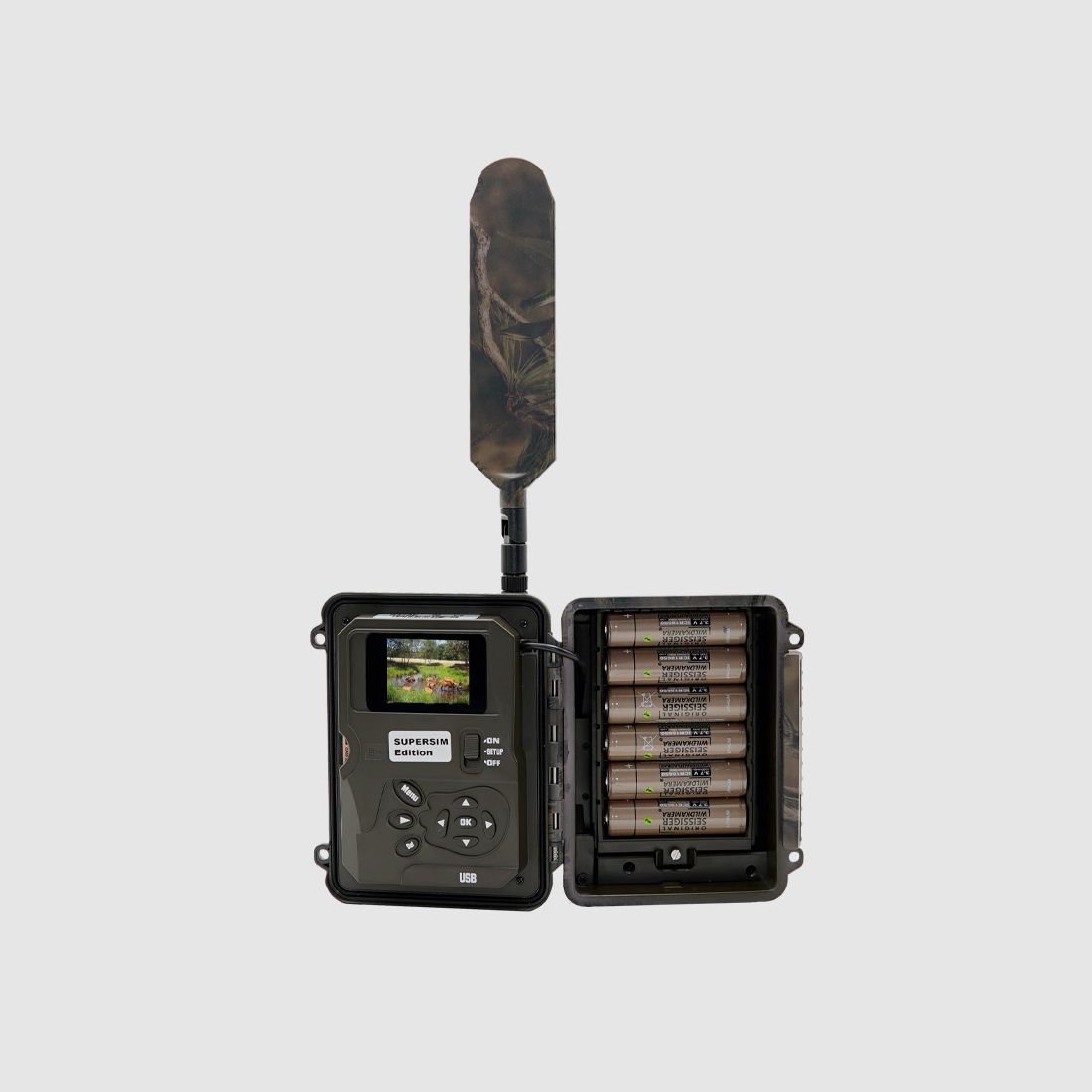 SEISSIGER Special-Cam LTE „Weißblitz“ – SUPERSIM-Edition inkl. Akkus