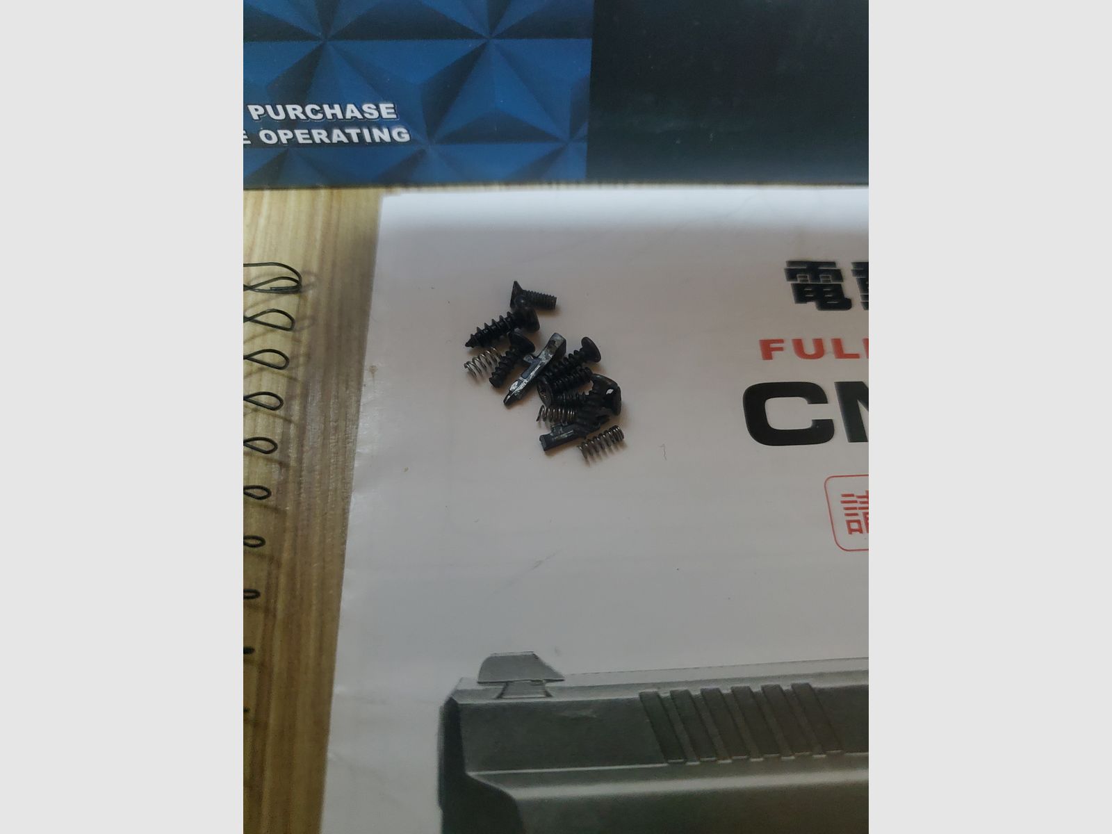 Softair Cyma CM 127 mit Zubehör für Bastler 