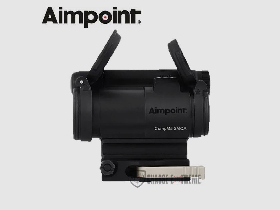 Rotpunktvisier AIMPOINT COMPM5 2 MOA LRP Montage 30 mm, Bild 4 von 5