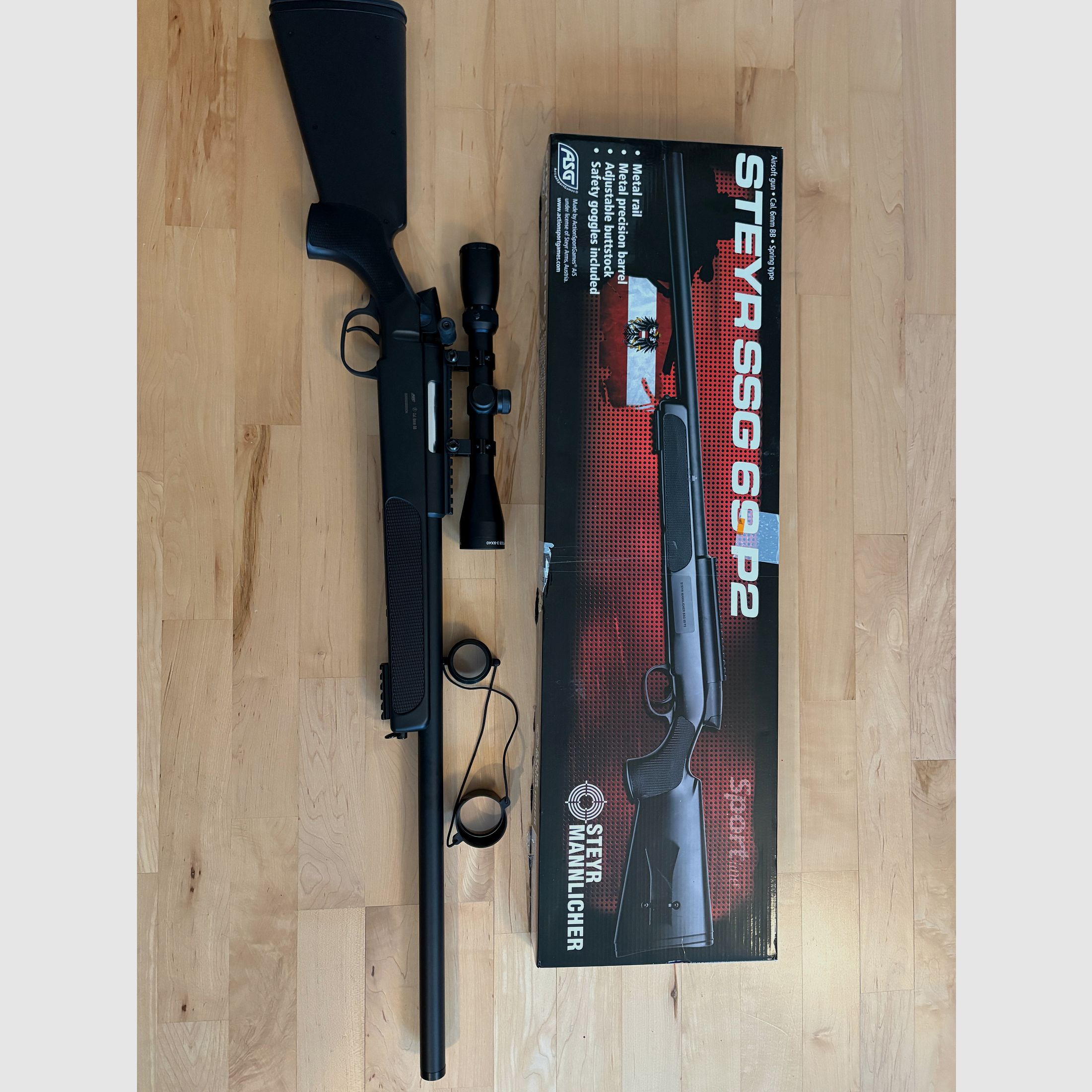 Softair Steyr SSG, Kal. 6mm BB