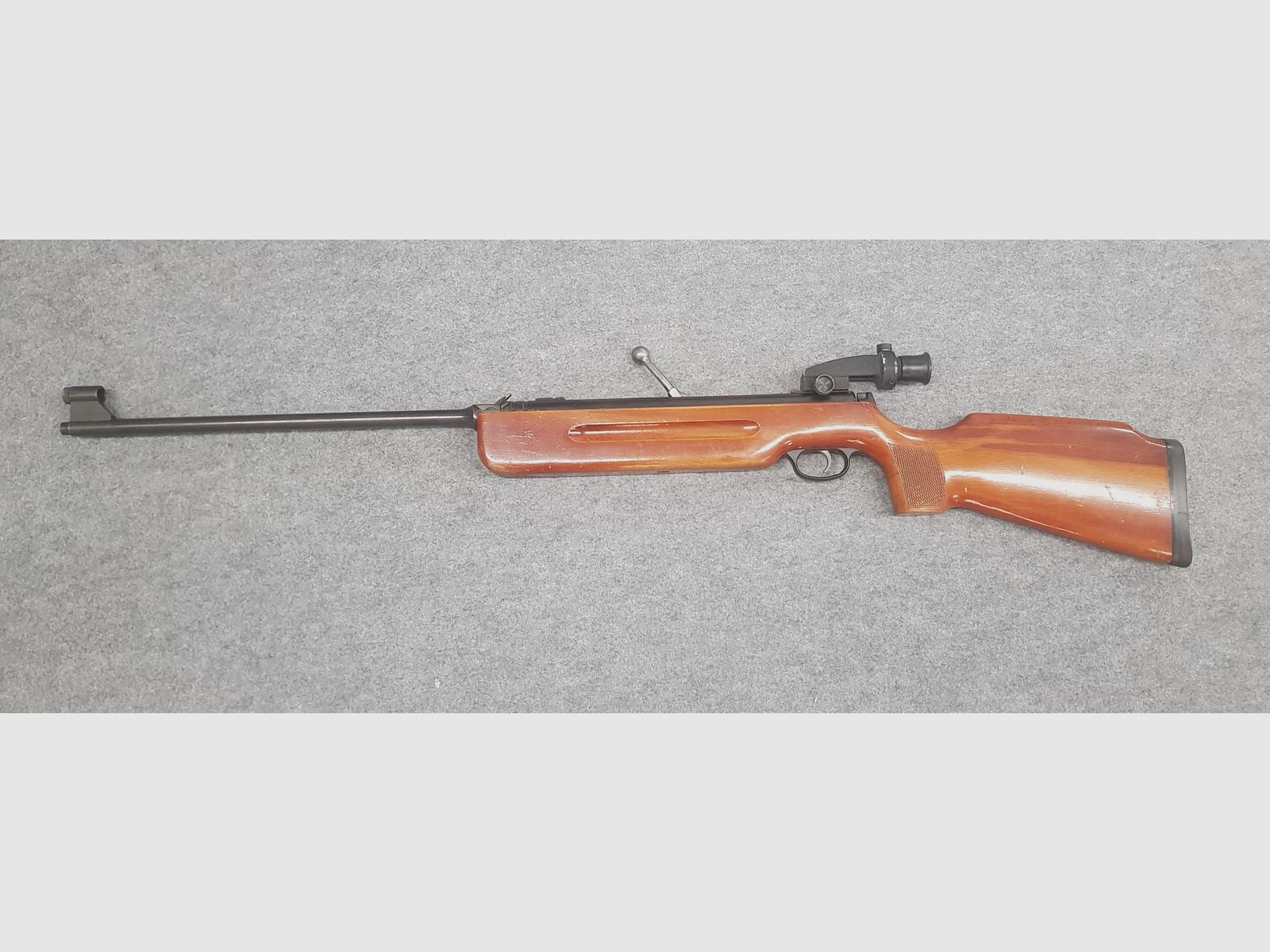 Q1 Schräger Korntunnel Halter Haenel Mod. 311  mit Feinabzug und Diopter Durchlader cal. 4,5mm Diabolo