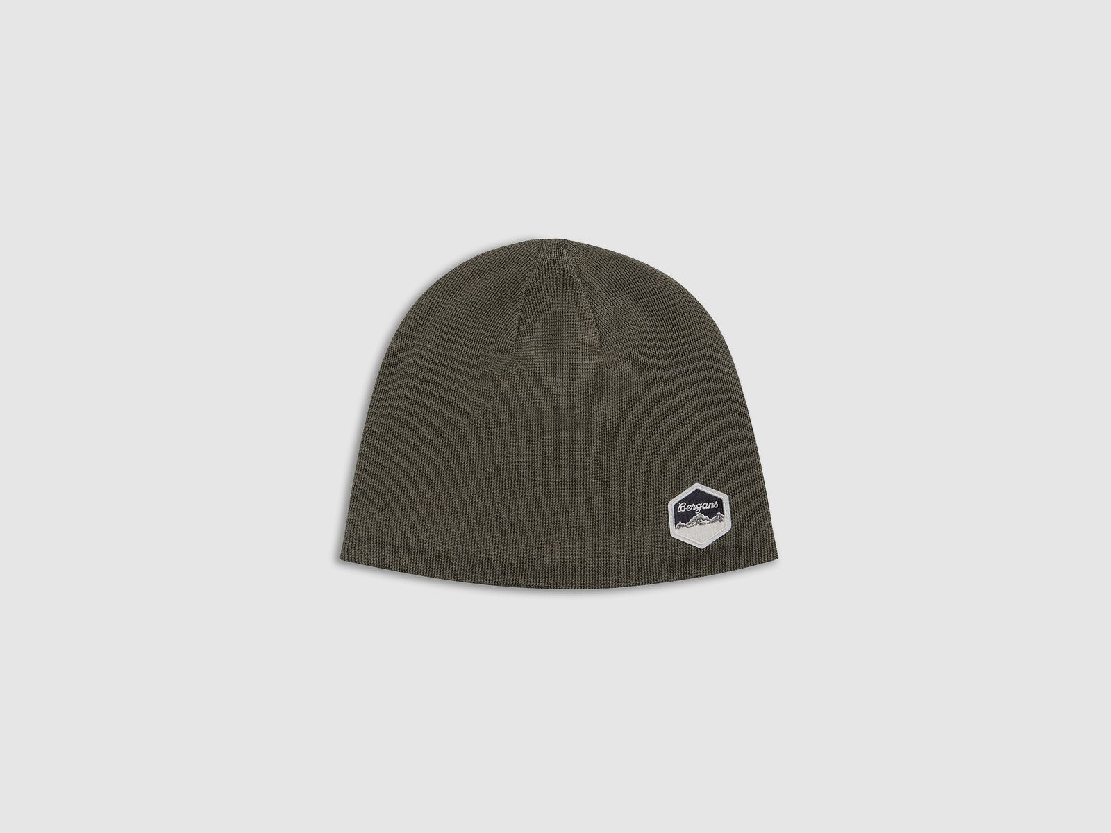 Bergans Hiking Fleece Lined Hat Green Mud