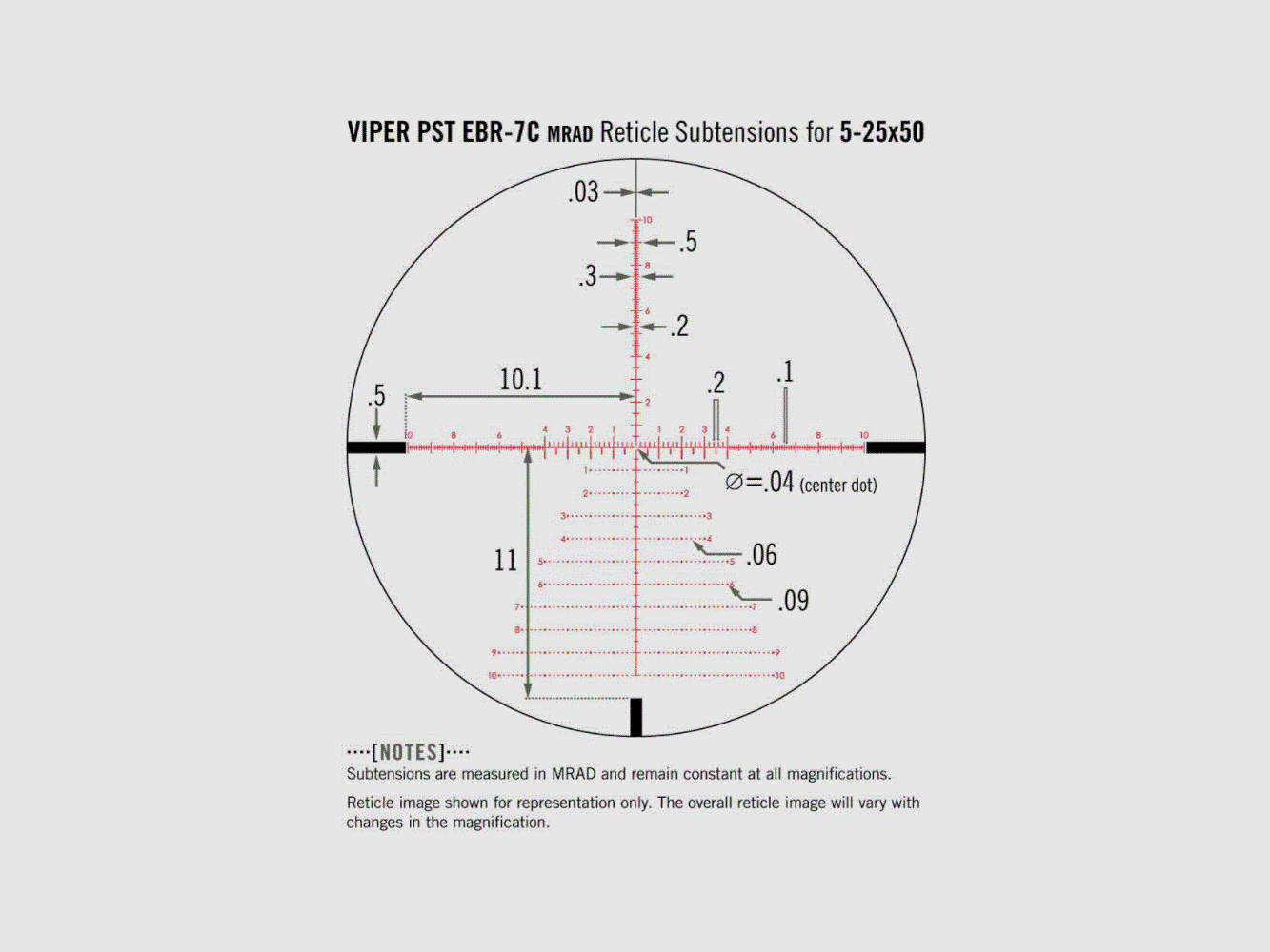 Vortex Viper PST Gen II 5-25×50 MRAD FFP, image 4 of 4