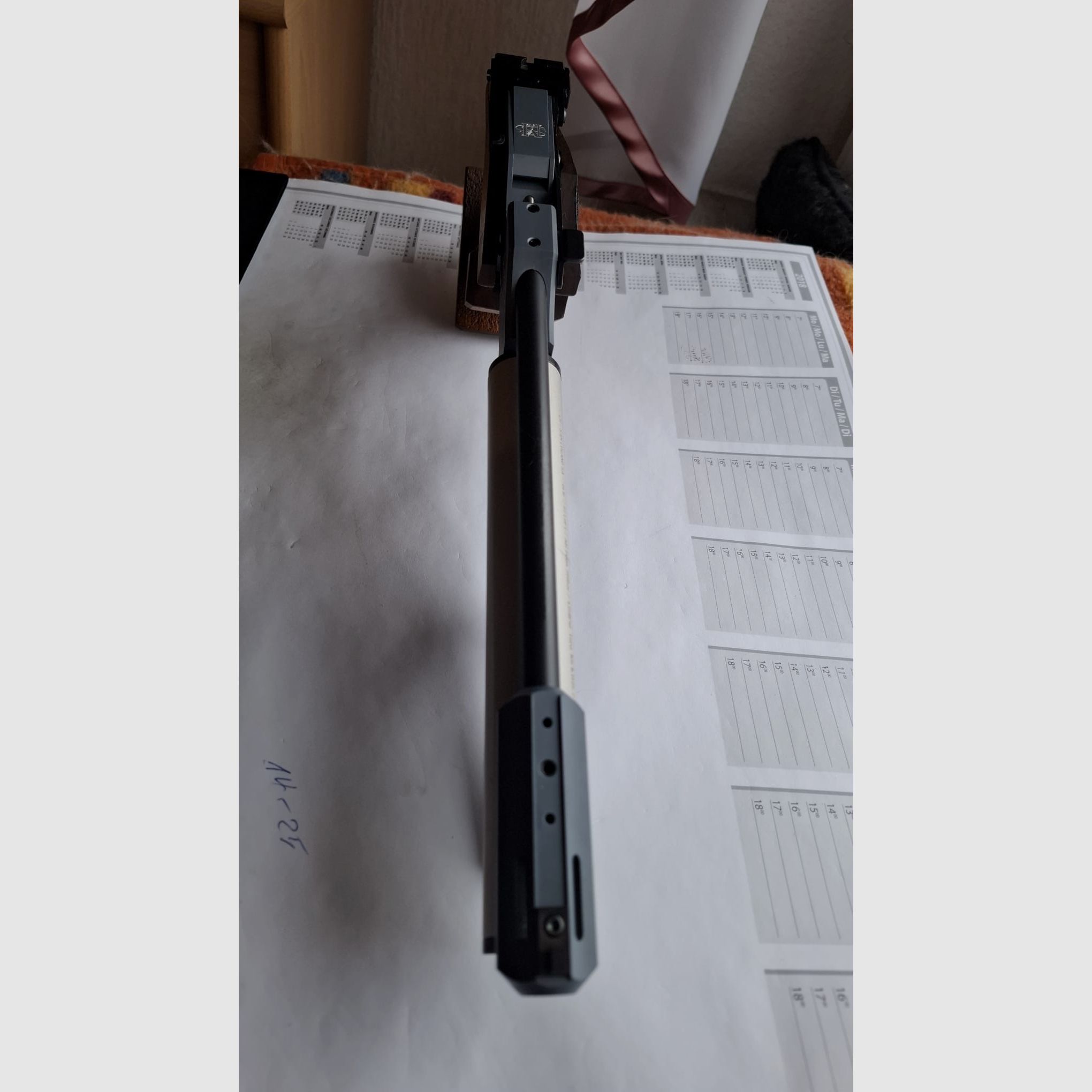 Pistolet à air Anschütz SAM M10 Cal.4,5